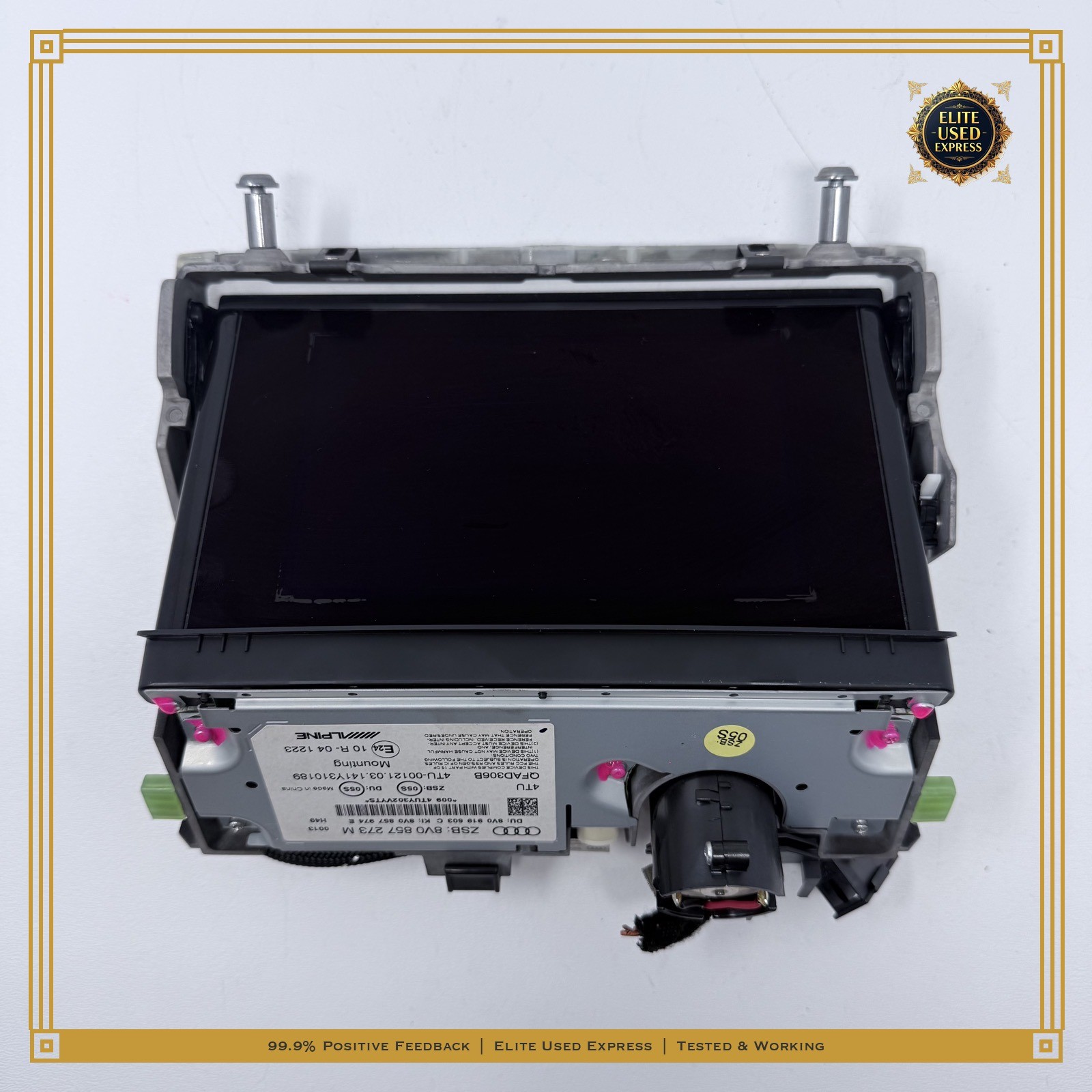 2013-2018 Audi A3 Center Display Screen 8V0-857-273-M OEM