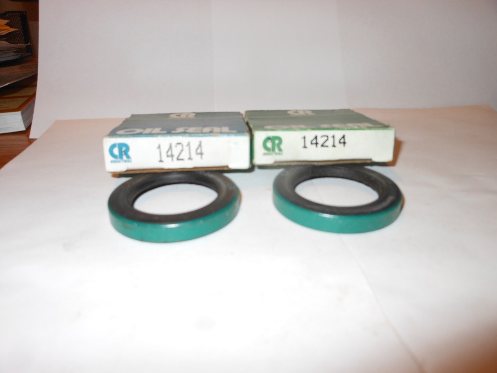 2 (TWO) CHICAGO RAWHIDE 14214 OIL SEALS=$13.98 = $6.99 EACH =FREE SHIPPING