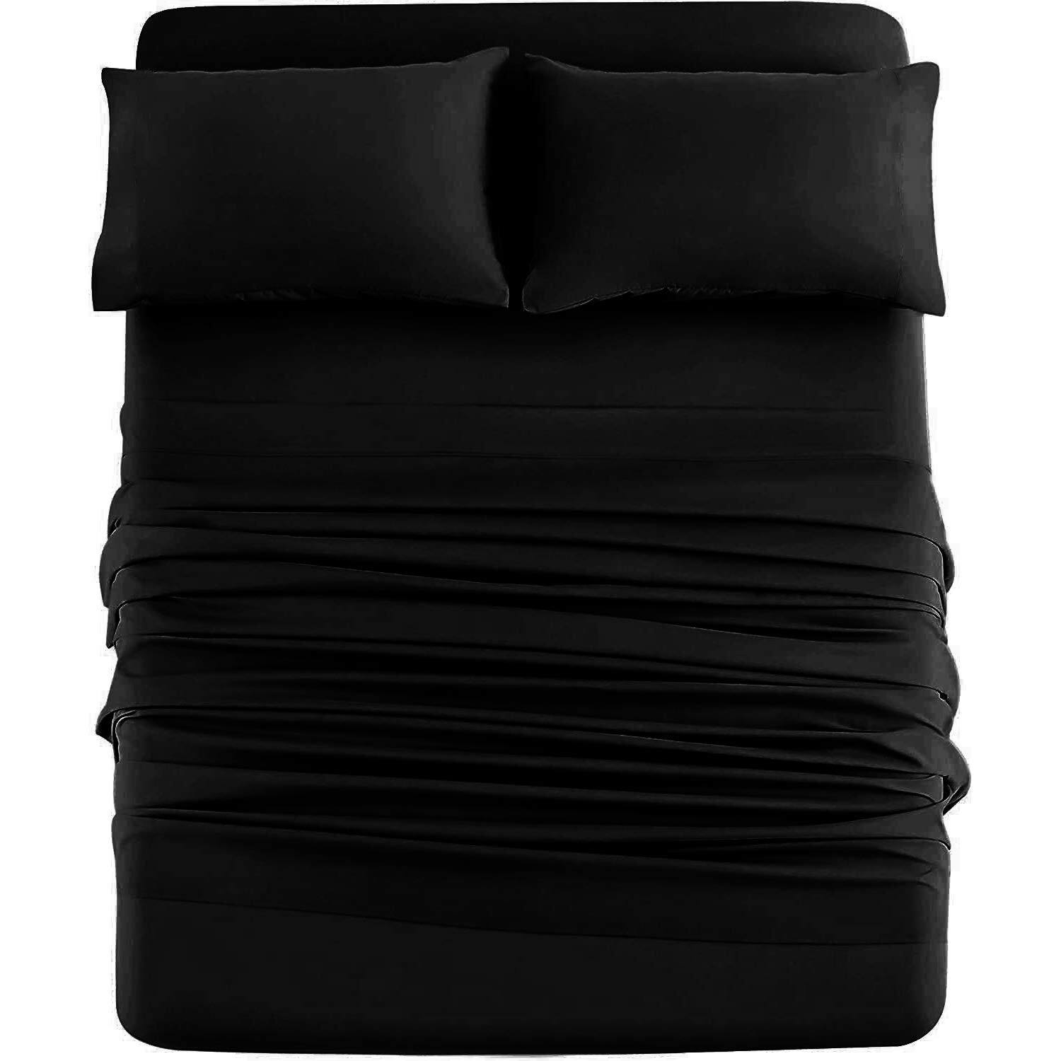 DAN RIVER Queen Jersey Sheet Set|Luxury Heather 100% Cotton Bed Sheets|T-Shir...