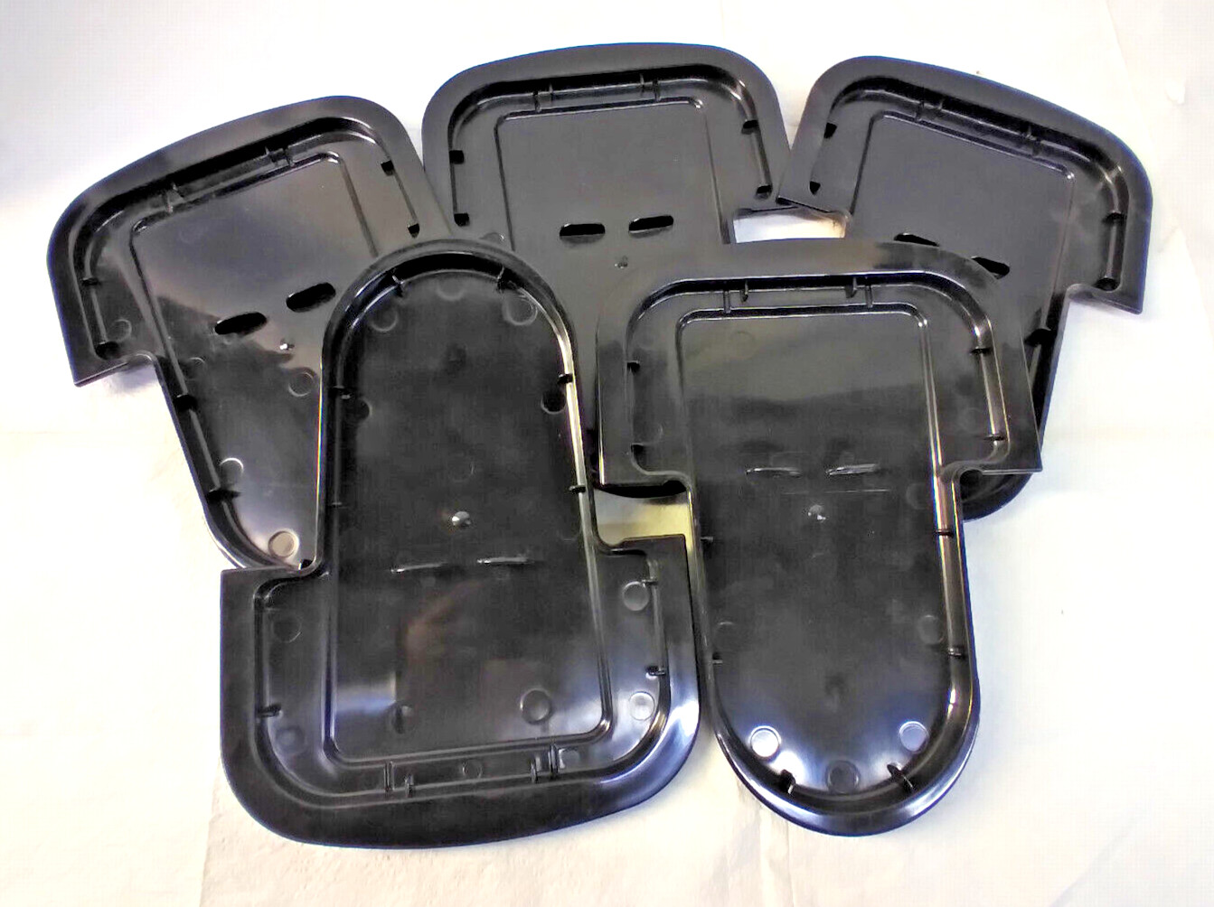 Lot of 5 ~ BUNN 38931.0002, Open Face Drip Tray, Bottom Only, BUNN TF Servers
