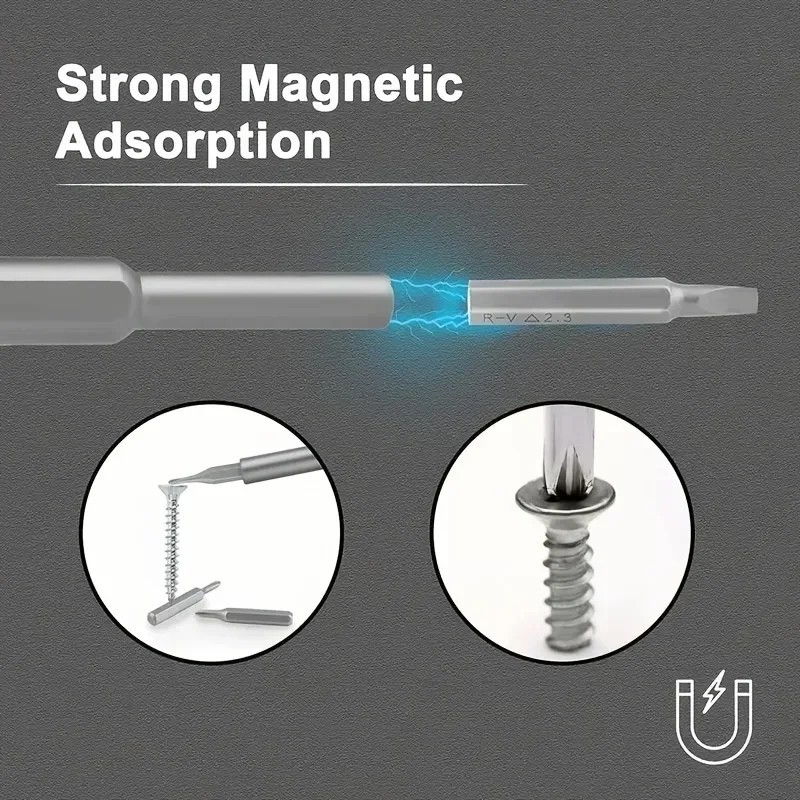 24 In 1 Small Precision Screwdriver Set Magnetic Mini Screwdriver Bit Set For PC