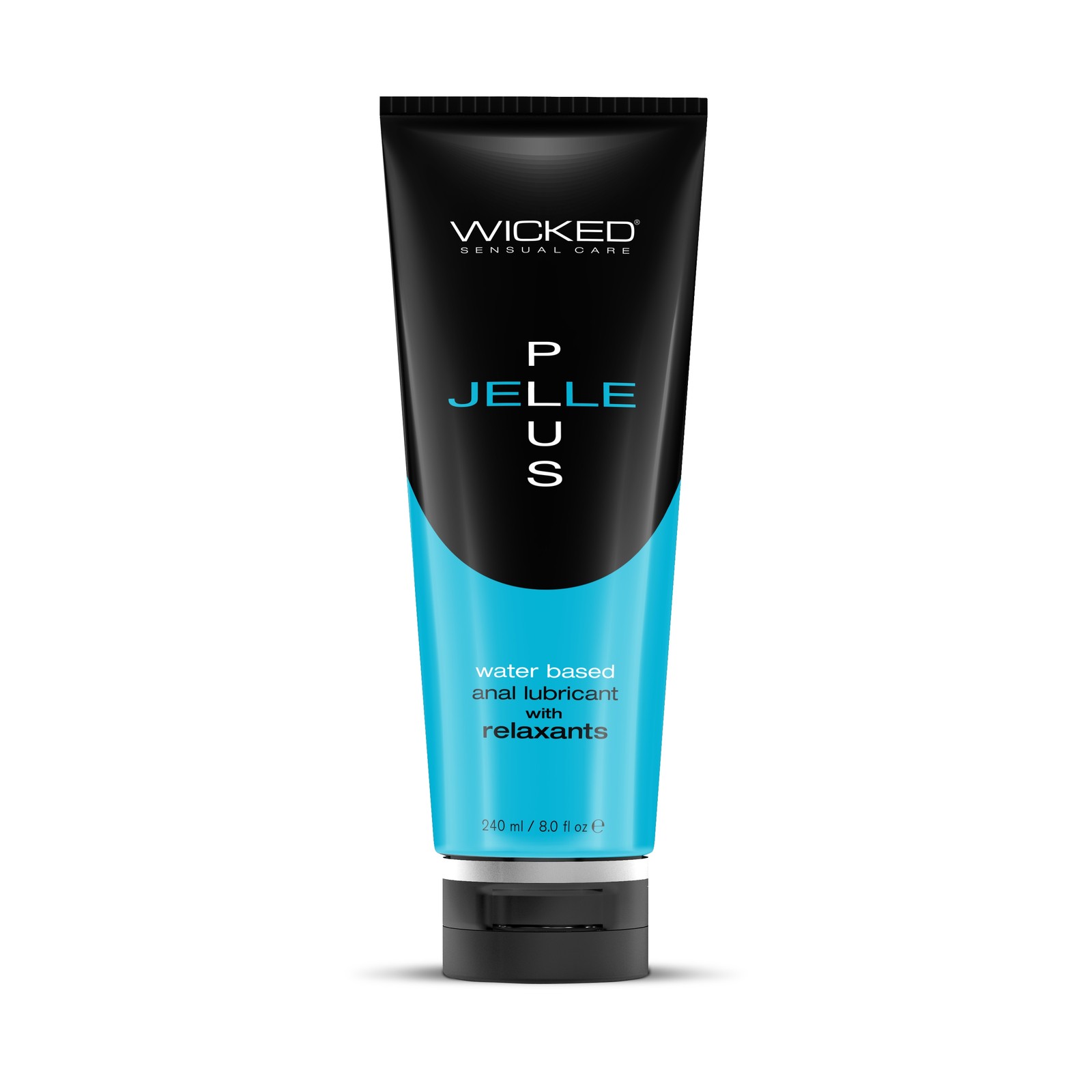 Wicked Jelle Plus Anal Lubricant - 8 fl oz (240 ml)