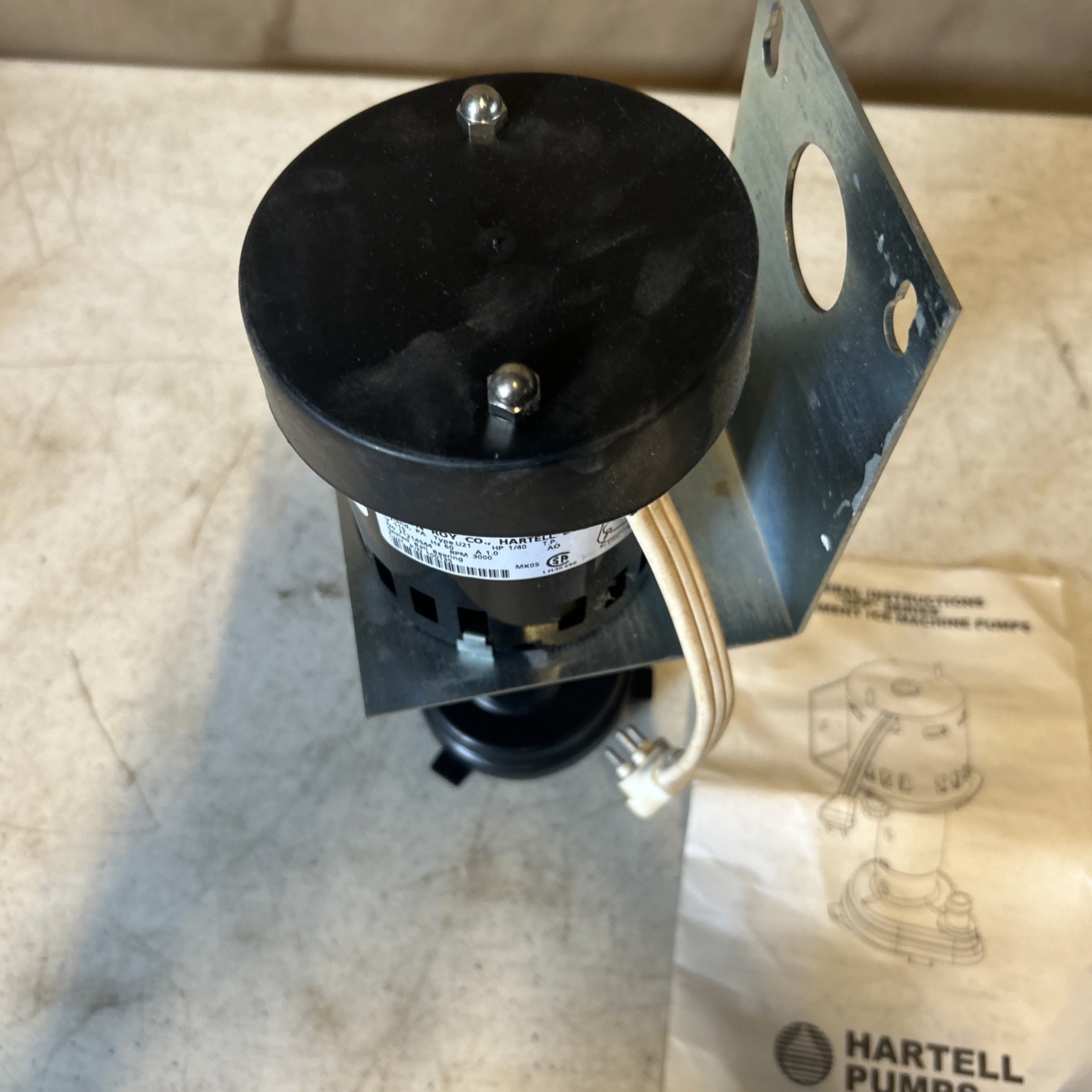 milton roy 7121-4445 ice machine pump replacement GPP-3MA-1