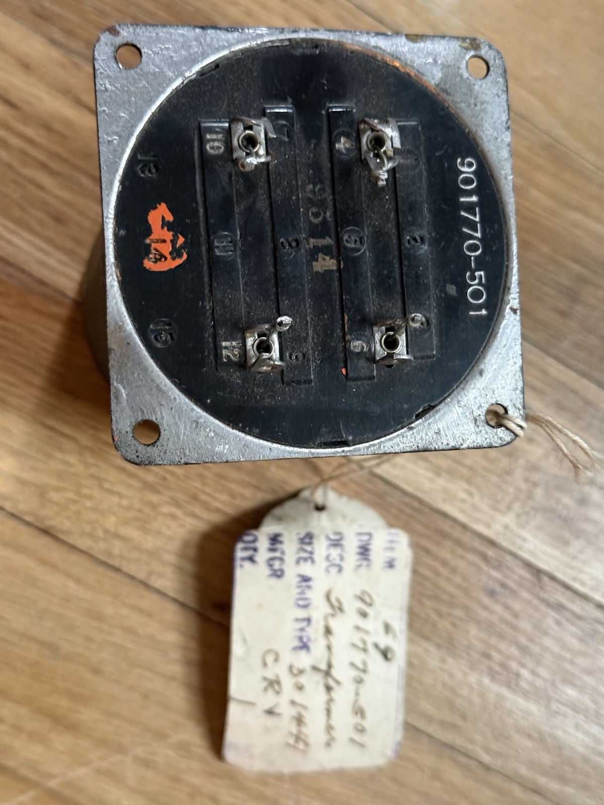 Rare RCA Crv—301441 Audio Transformer  Exc NOS Navy Issue
