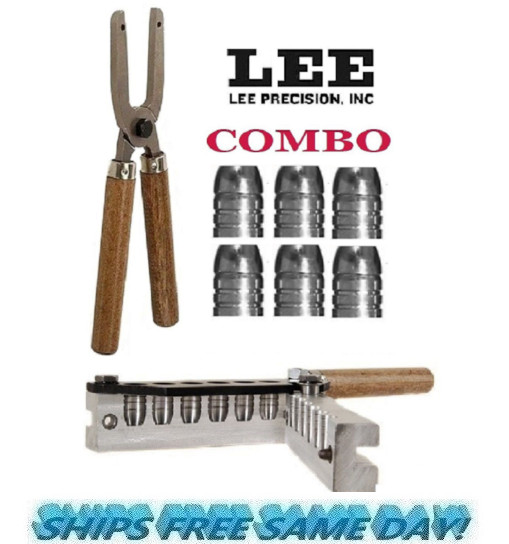 Lee COMBO 6-Cav Mold 45 ACP/45 Auto Rim /45 Colt (Long Colt) + Handles! # 90349