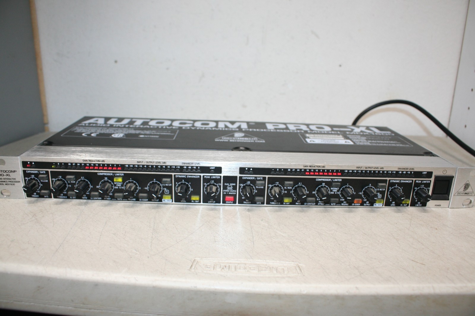 Behringer MDX1600 Autocom Pro-XL Audio Interactive Processor