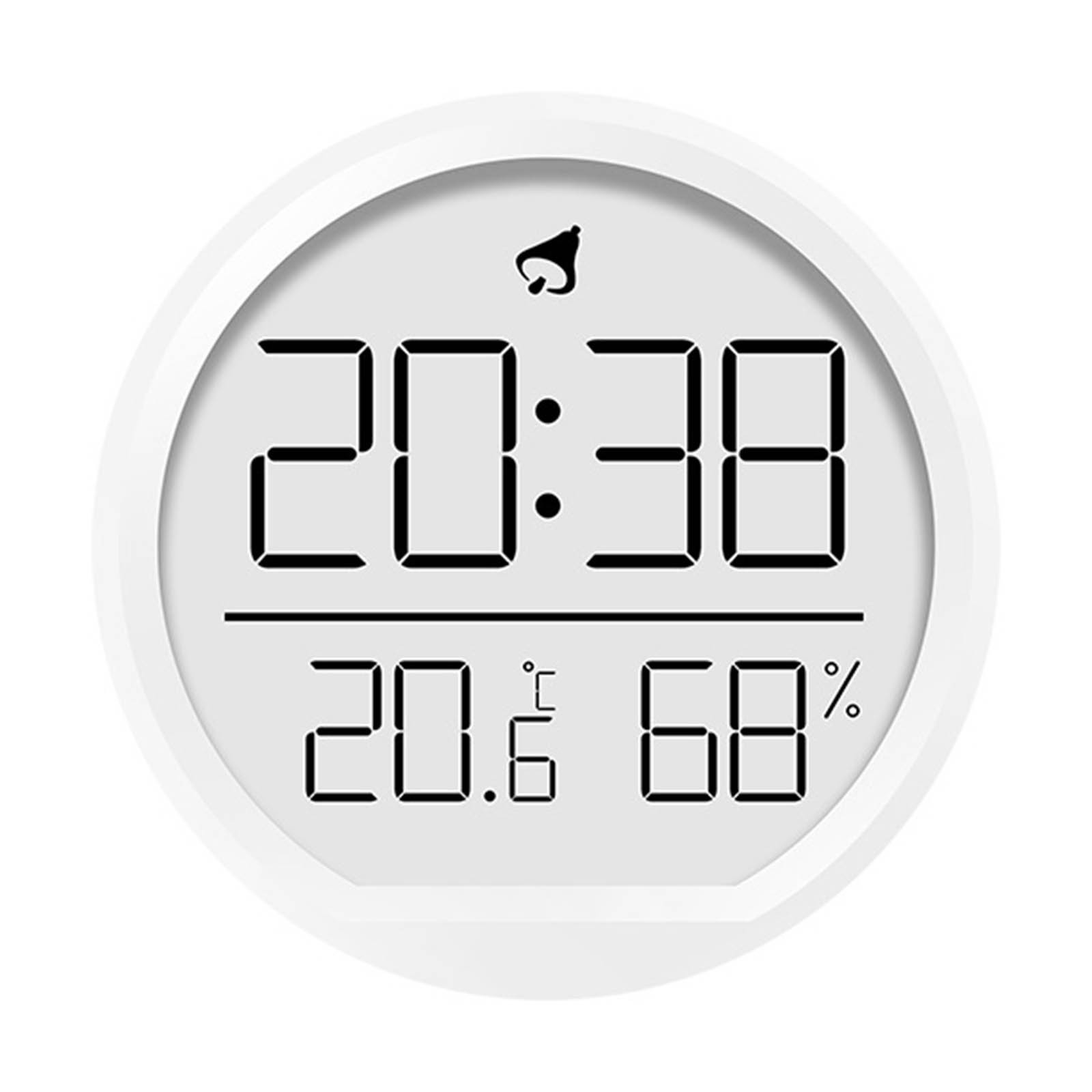 Modern Multi function Clock with Easy Temperature Humidity and Date Display