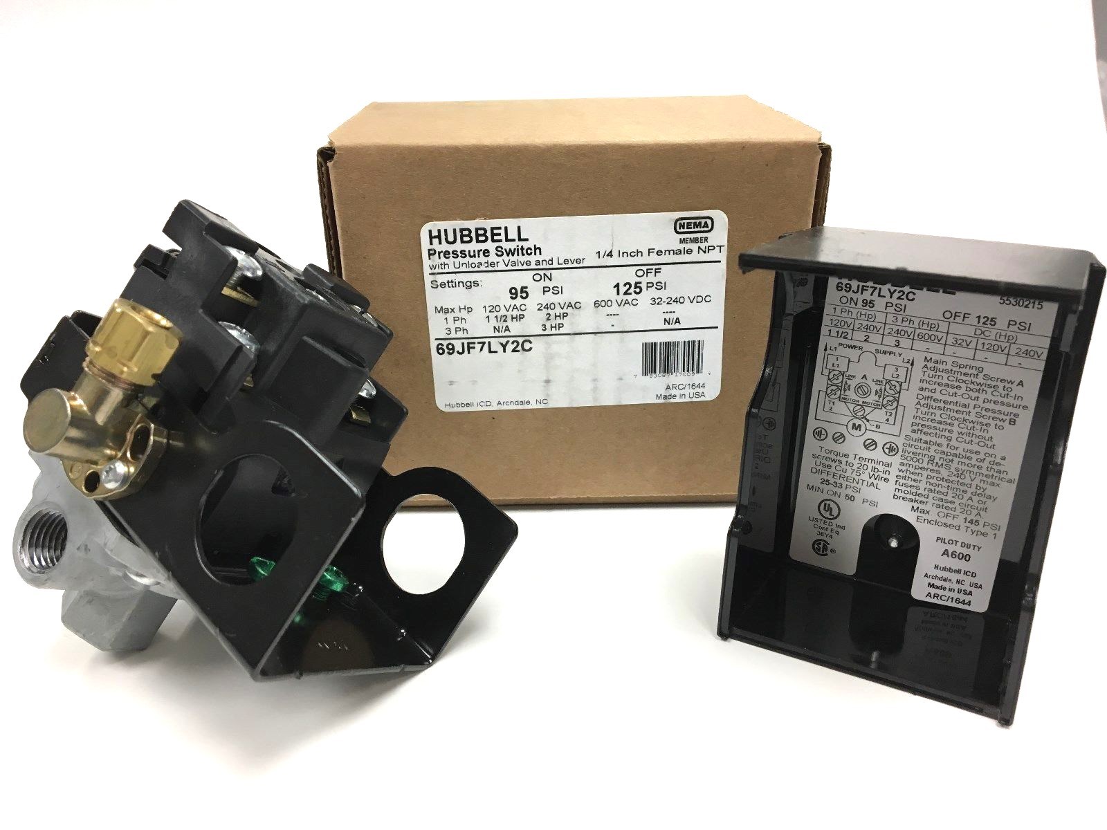 CAMPBELL HAUSFELD 69JG109568R PRESSURE 4-PORT SIDE WIRE FEED ADJUSTABLE UNLOADER