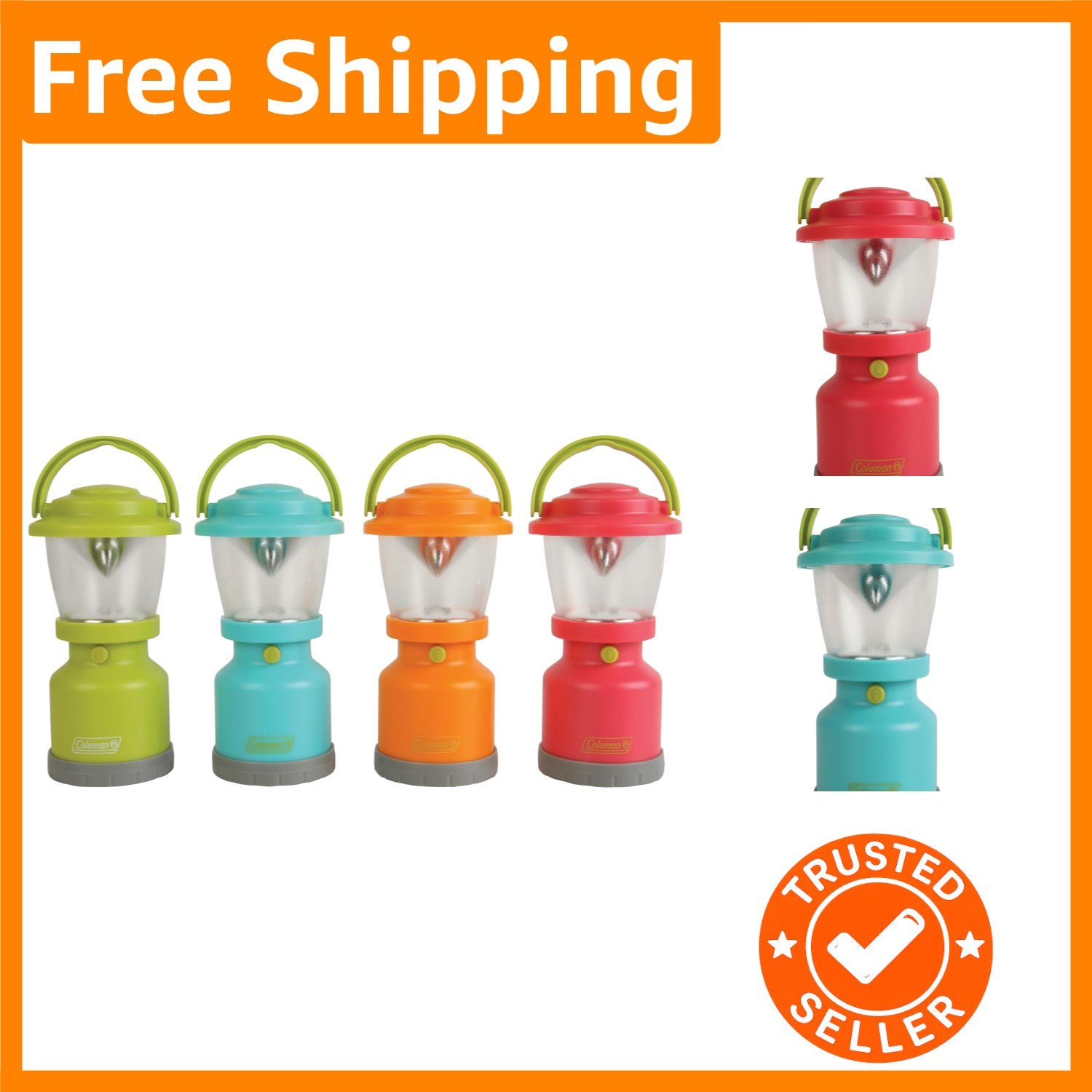 Children's Mini LED Lantern - Water-Resistant & Ideal for Camping Adventures