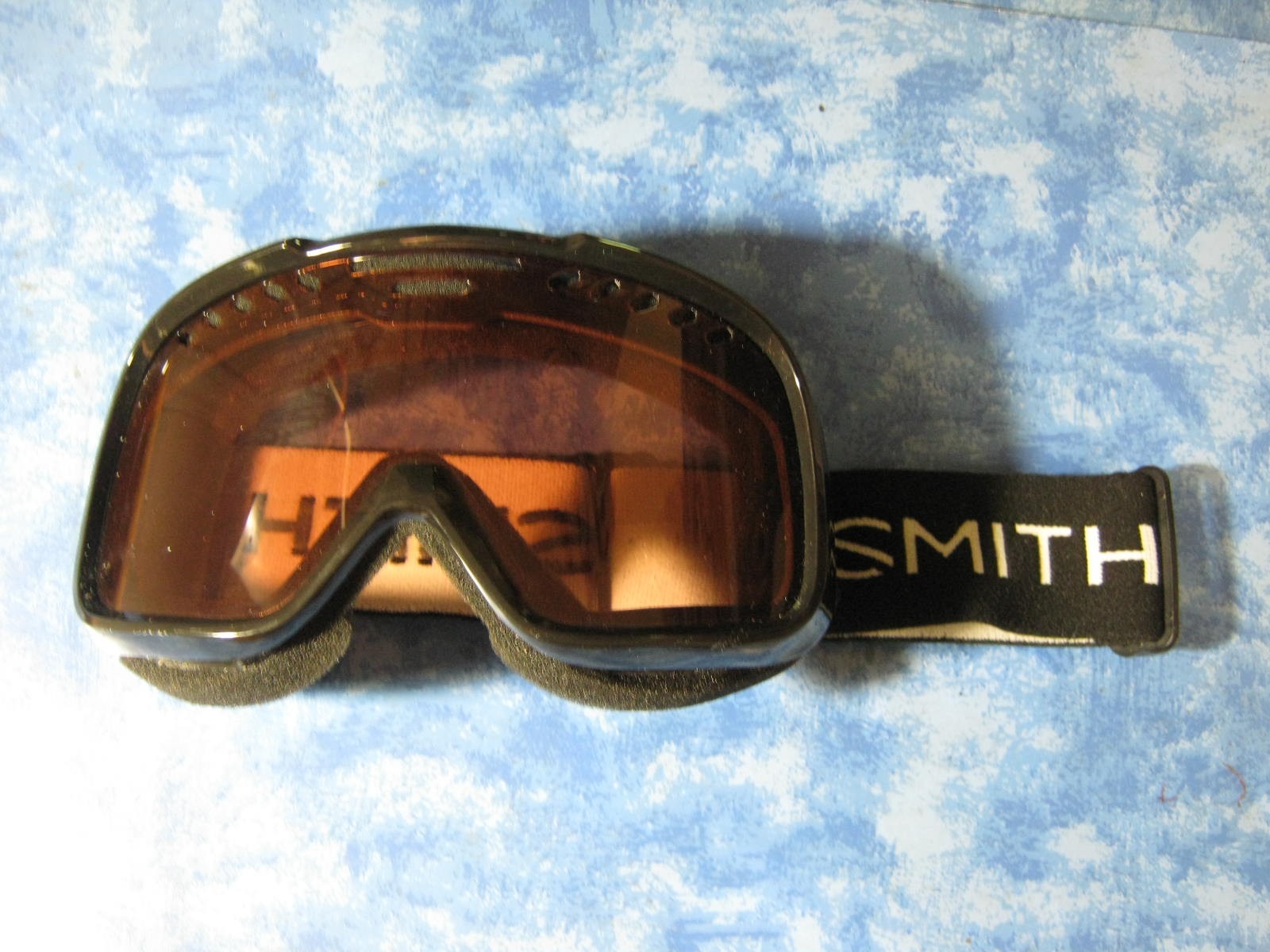 SMITH SNOW GOGGLES With Elastic Strap ADULT SIZE VGC