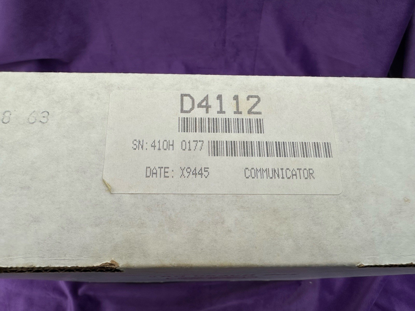 Radionics Omegalarm D4112 E1 Alarm Control Panel Used