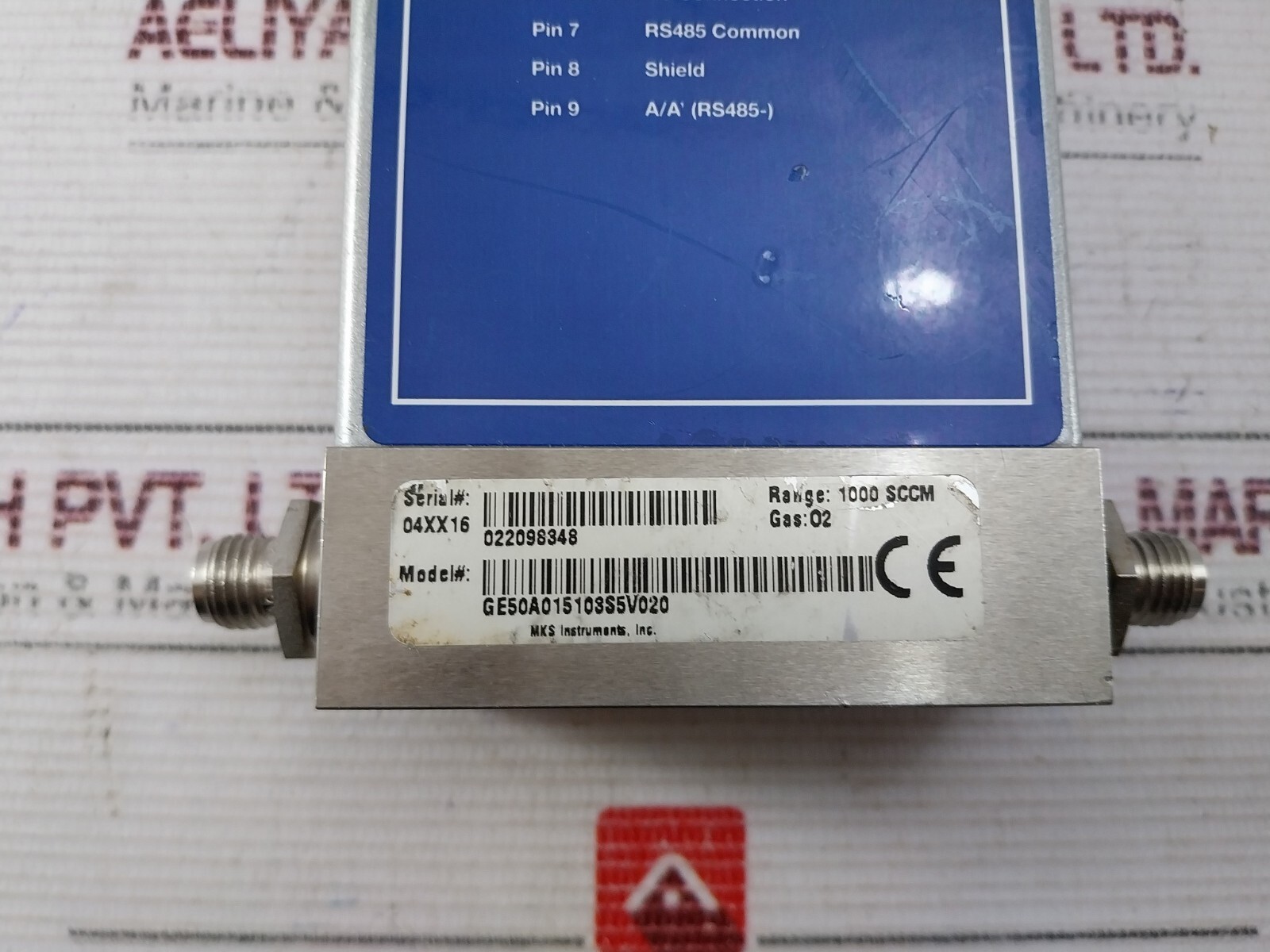 MKS GE50A015103S5V020 MFC Flow Controller (RANGE: 1000 SCCM)