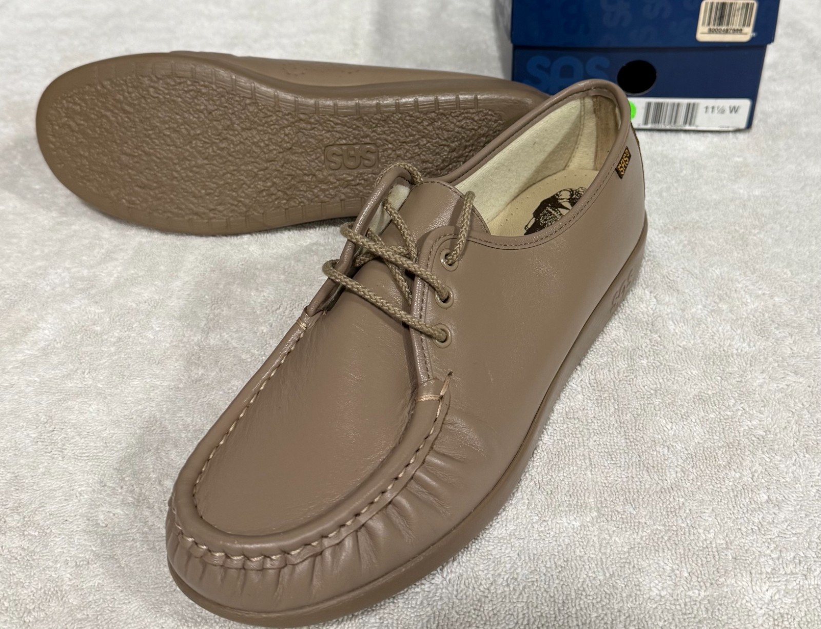 SAS Siesta Mocha 11.5 Medium Women's Shoes Brand New In Box Save Big