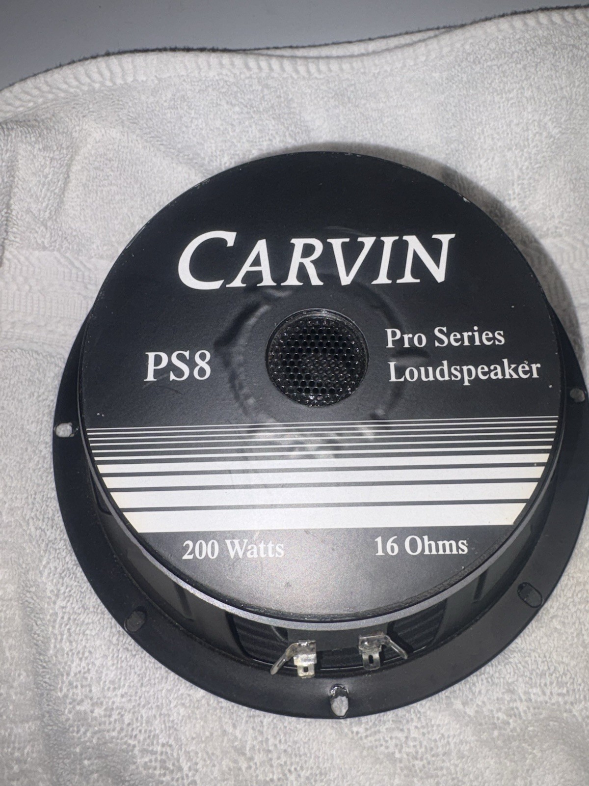 Carvin PS8 8” 16 Ohm 200 watt woofer Guitar Speaker Fender Rhodes With bucket