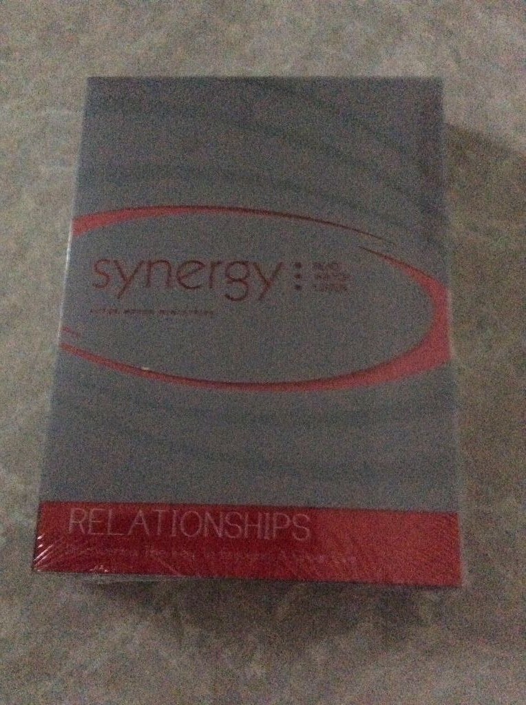 New sealed Joyce Meyer Ministries Synergy "Relationships" CD/DVD/notes gift set
