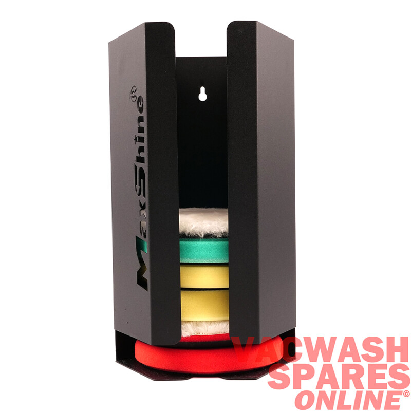 MAXSHINE MACHINE POLISHING PAD HOLDER 5" - WALL MOUNTED PAD STORAGE SYSTEM