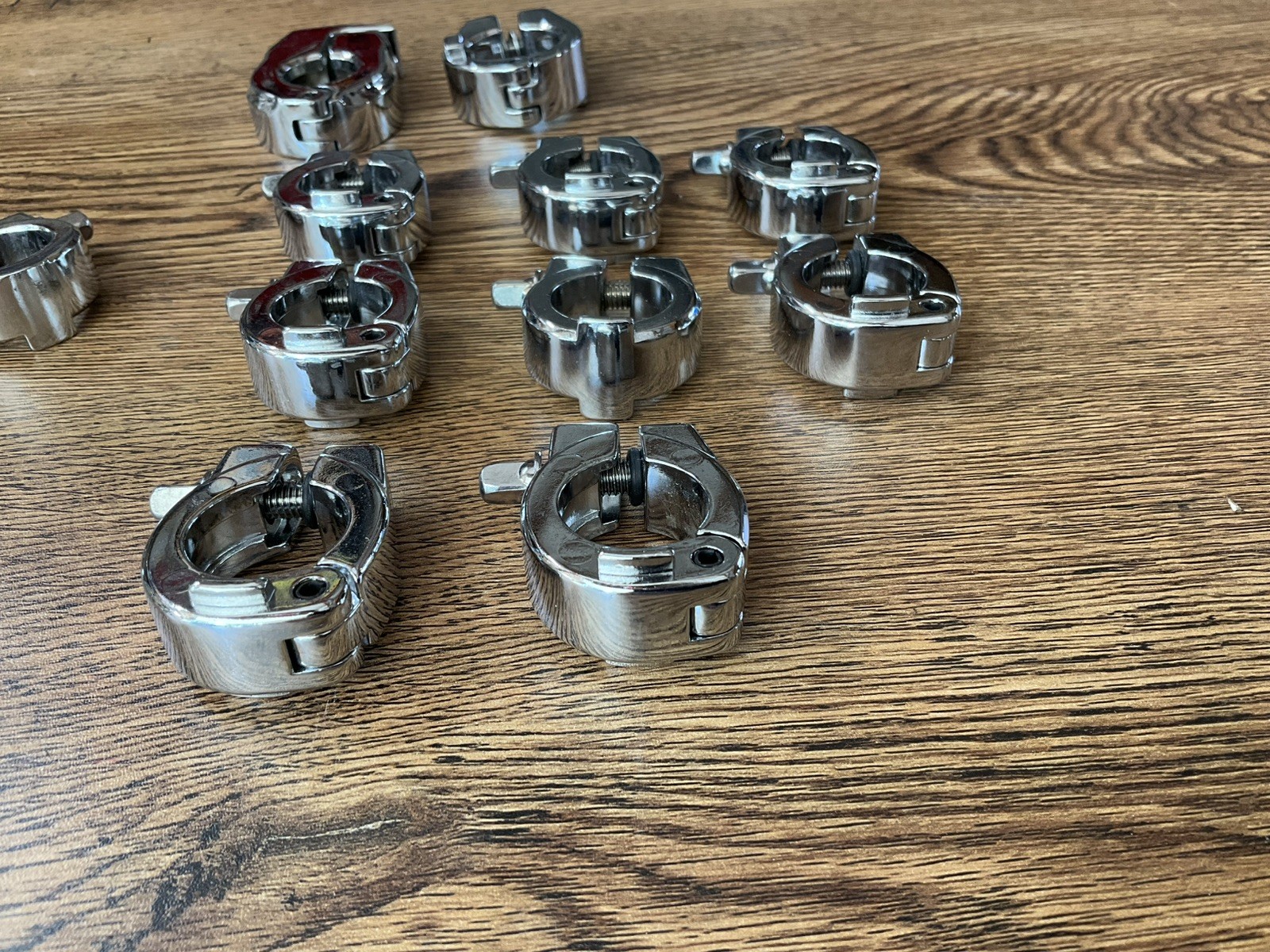 Pearl Memory Locks for Pearl Tom Arms And Cymbal Stands Nice Assorted 12 Pieces