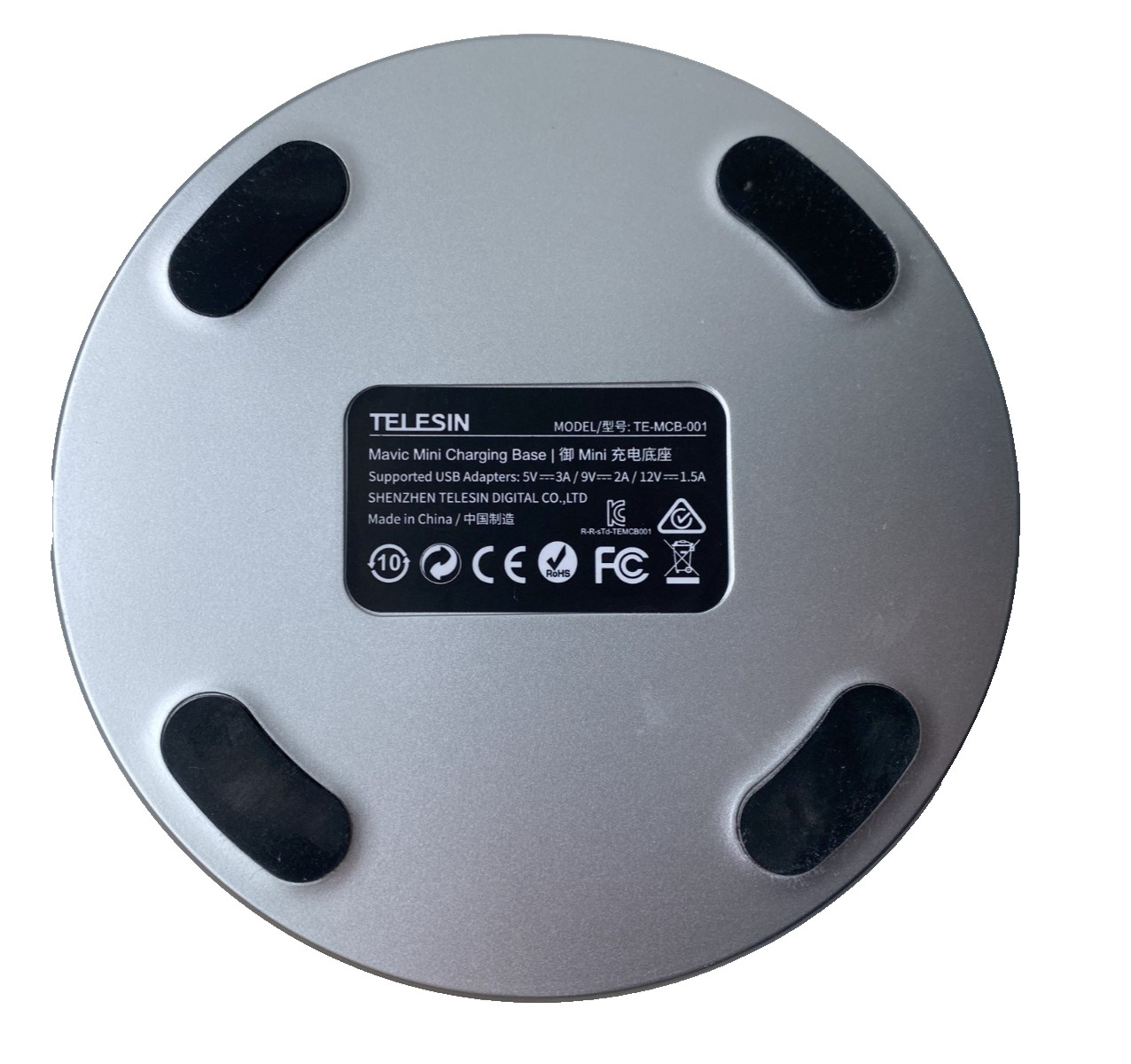 Teleson TE-MCB-001 Magnetic Charging Base for DJI Mavic Mini