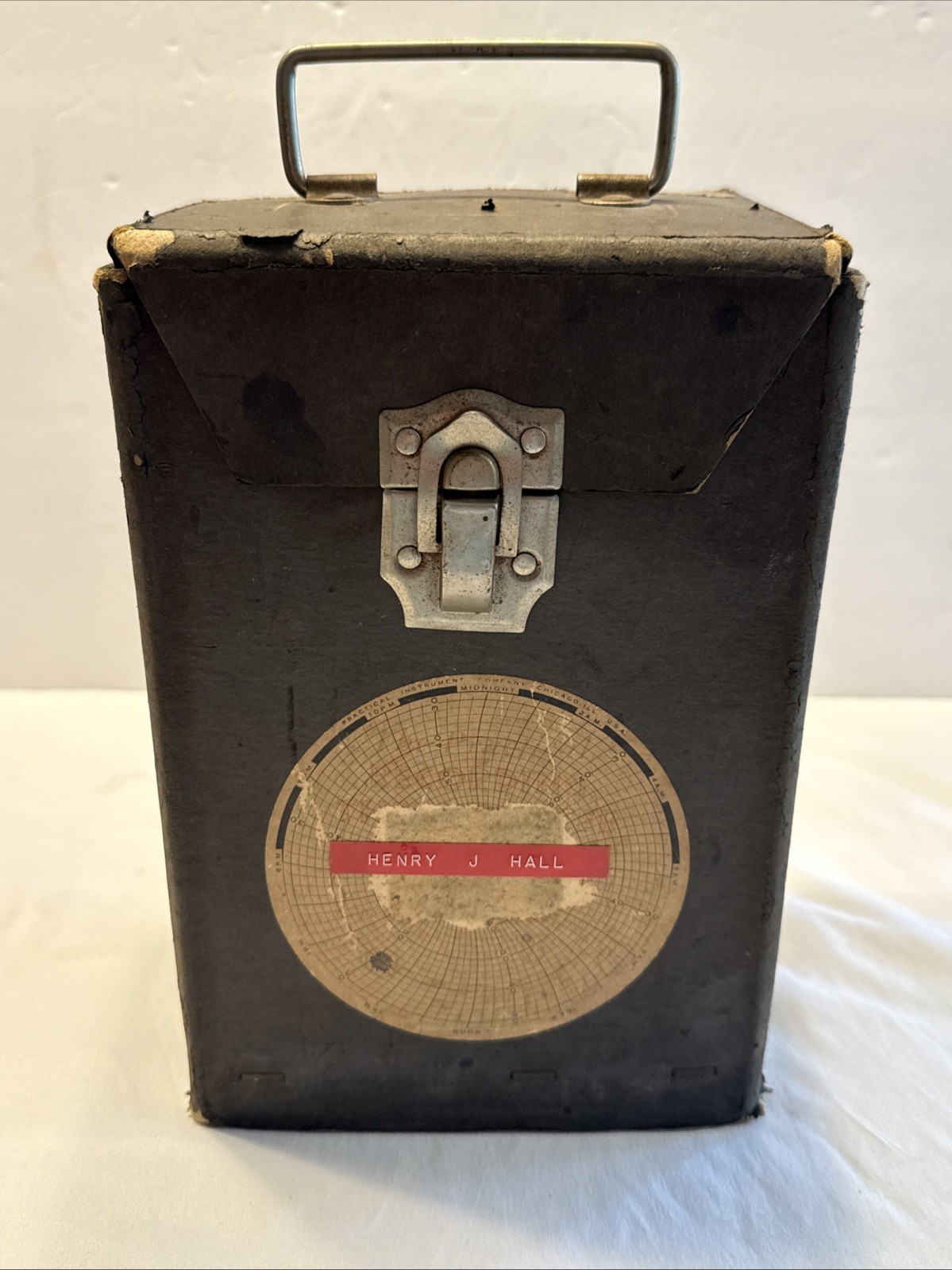 Bacharach Tempscribe Temperature Chart Recorder Plus 100 Charts And Case