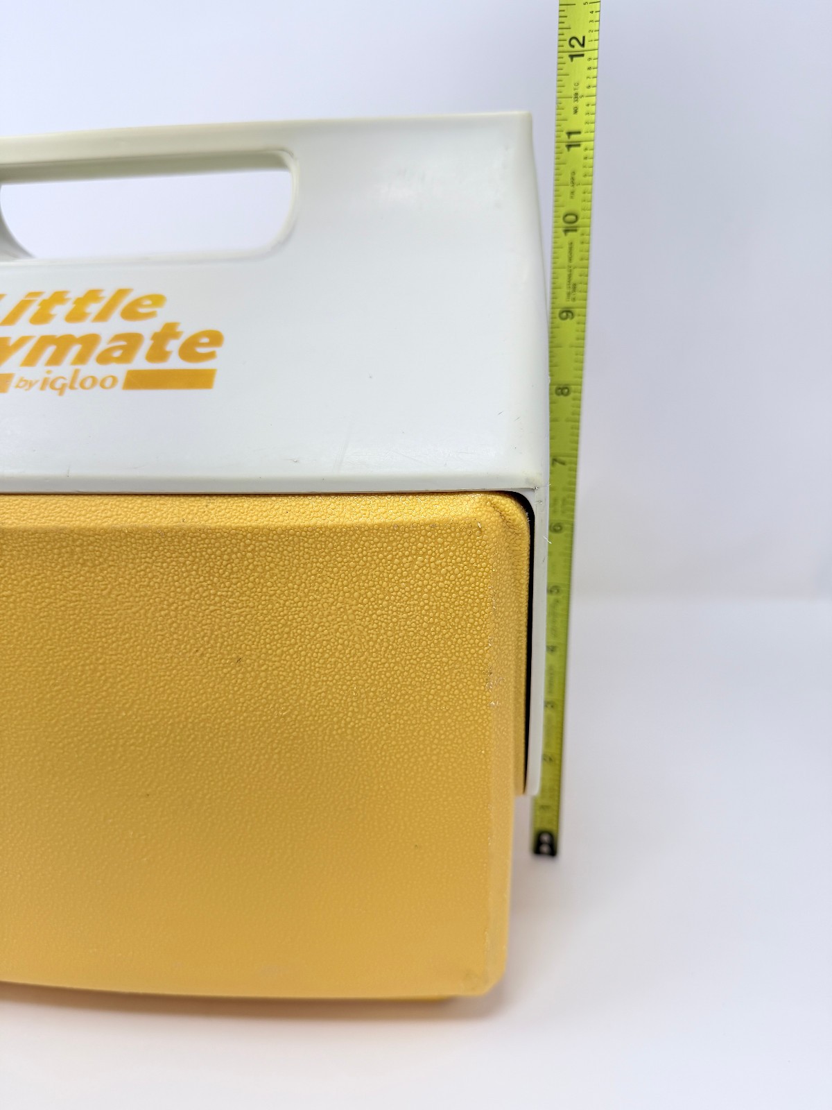 Playmate by Igloo Cooler Lemon Yellow/White W/ Side Push Button- USA