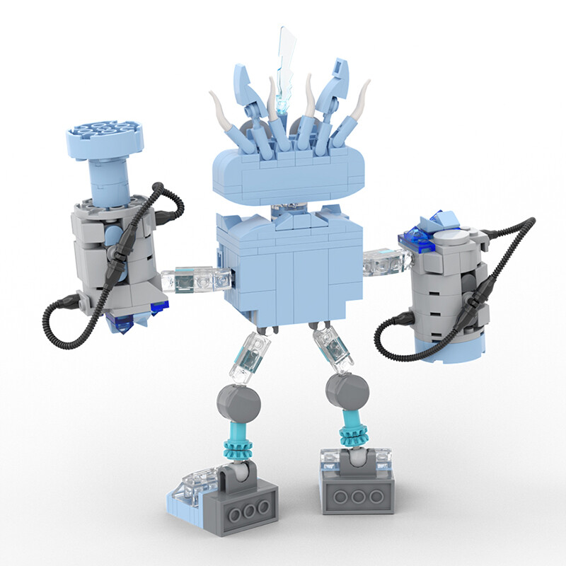 Wubbox Monster DIY Model Bricks Game Character MOC Building Blocks Set Toys Gift