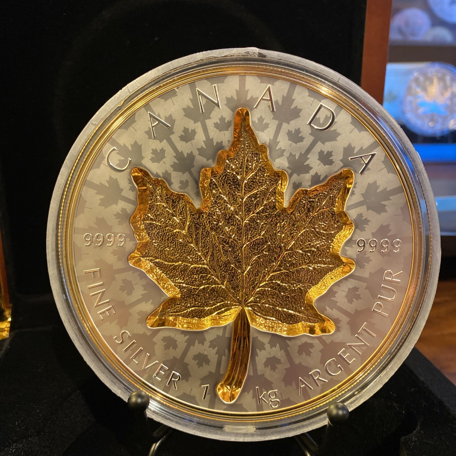 2024 1 kg Canada $250 Super Incuse Maple Silver Reverse Proof LAST ONE!!