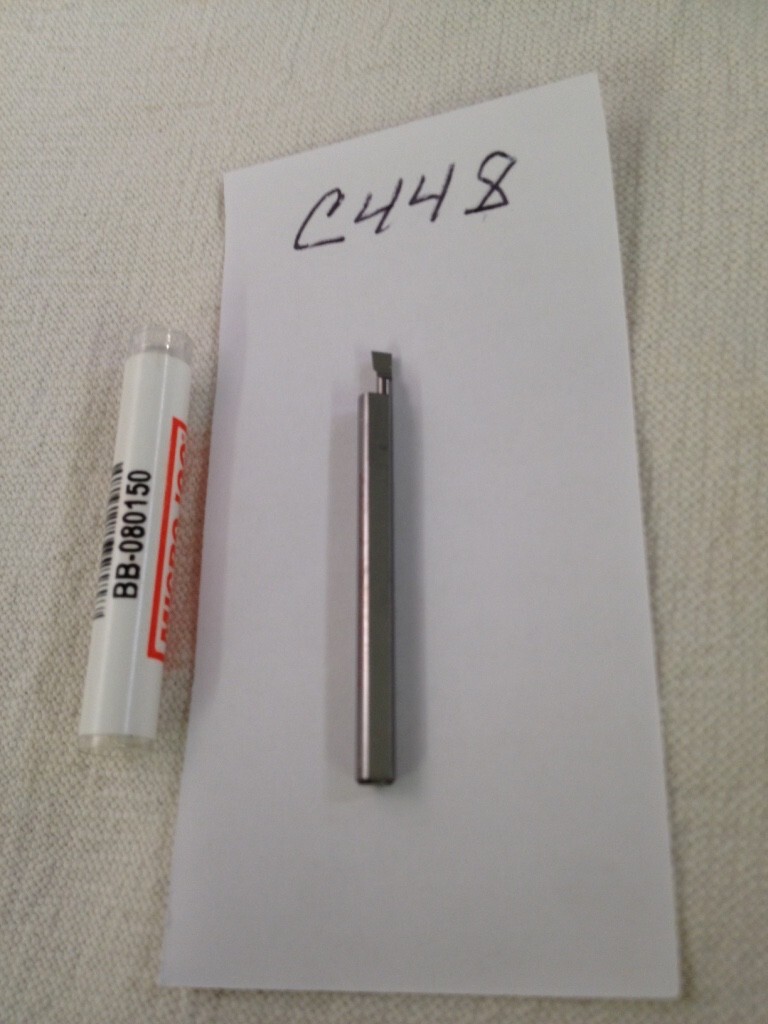 1 NEW MICRO 100 SOLID CARBIDE BORING BAR.   BB-080150.  USA MADE {C448}