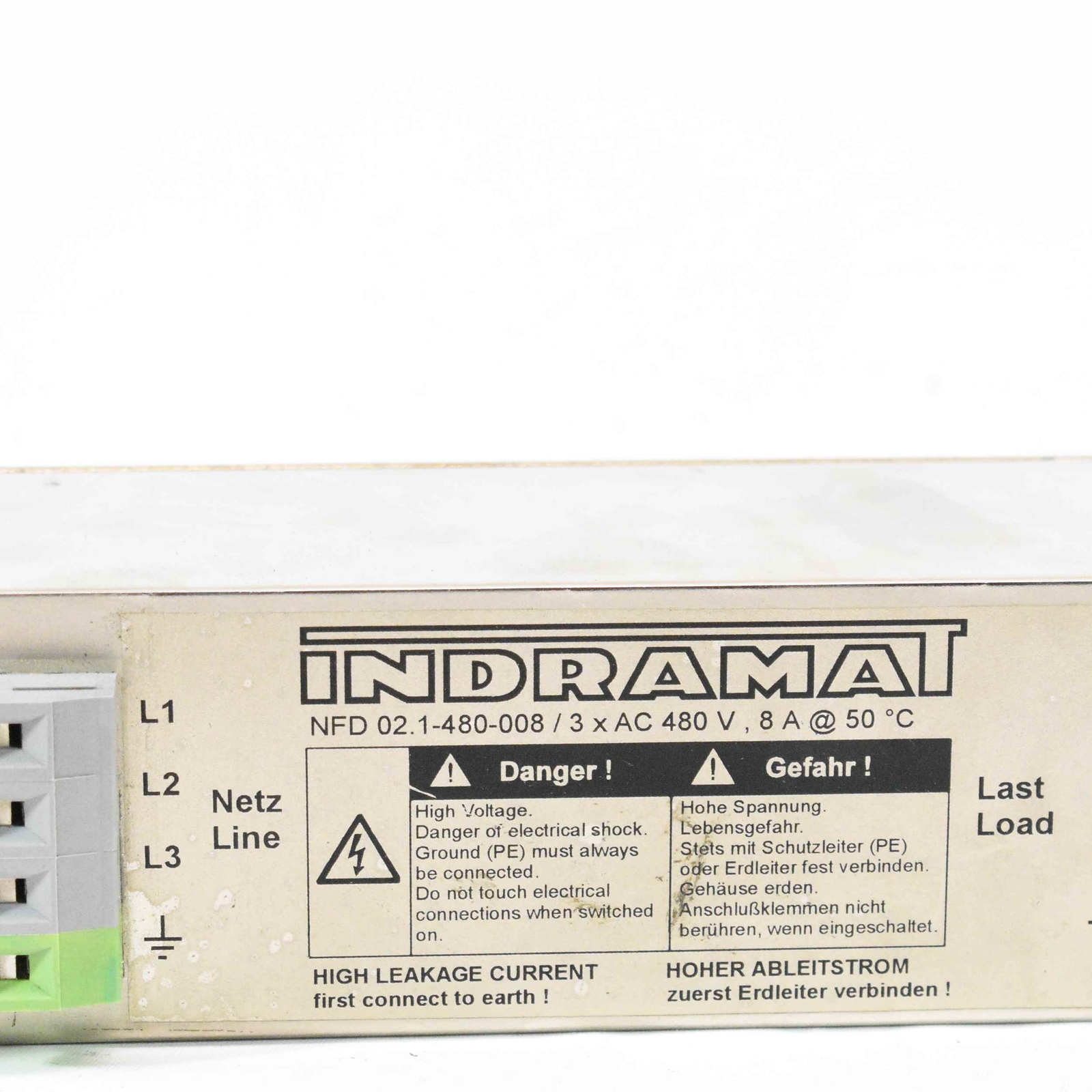 Indramat Line Filter NFD02.1-480-008 -used-