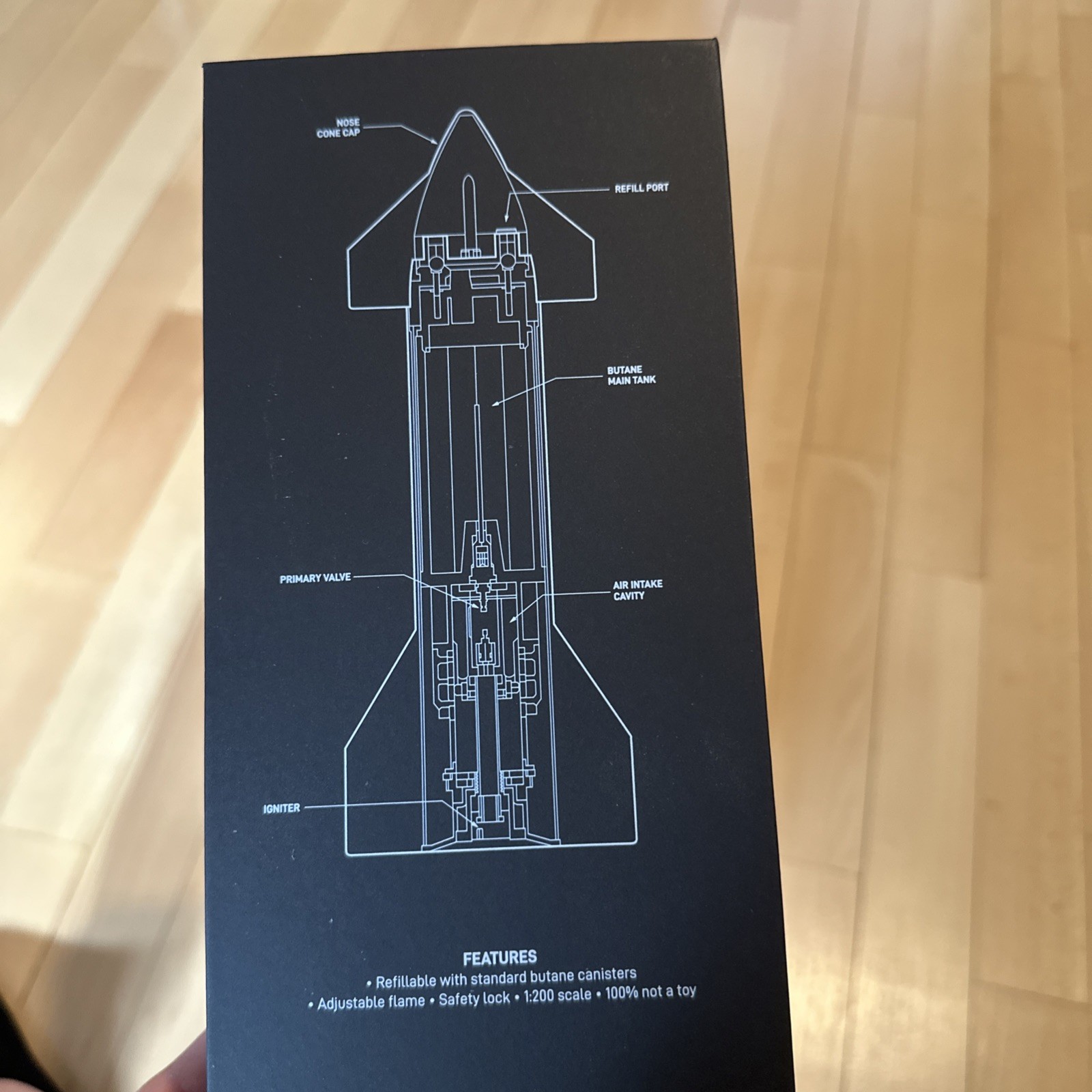 SpaceX Starship Torch Authentic New In Box