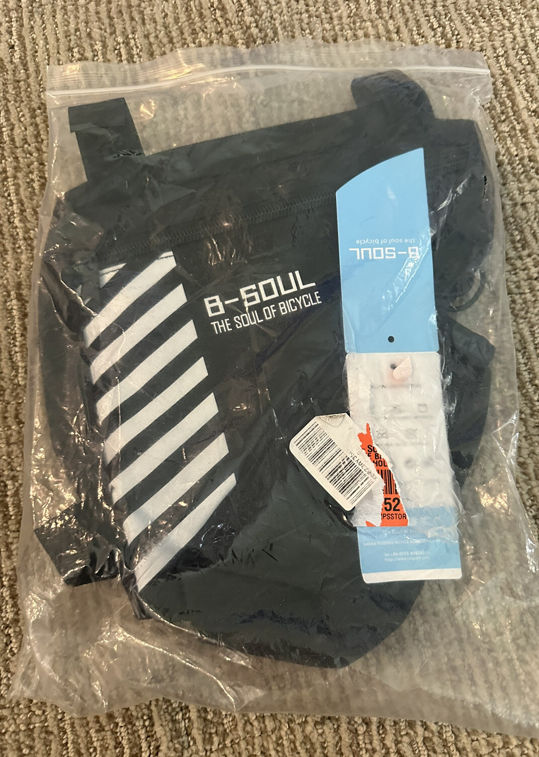 B-SOUL Bike Bicycle Tube Frame Bag  Waterproof Cycling Top Front Triangle Bag