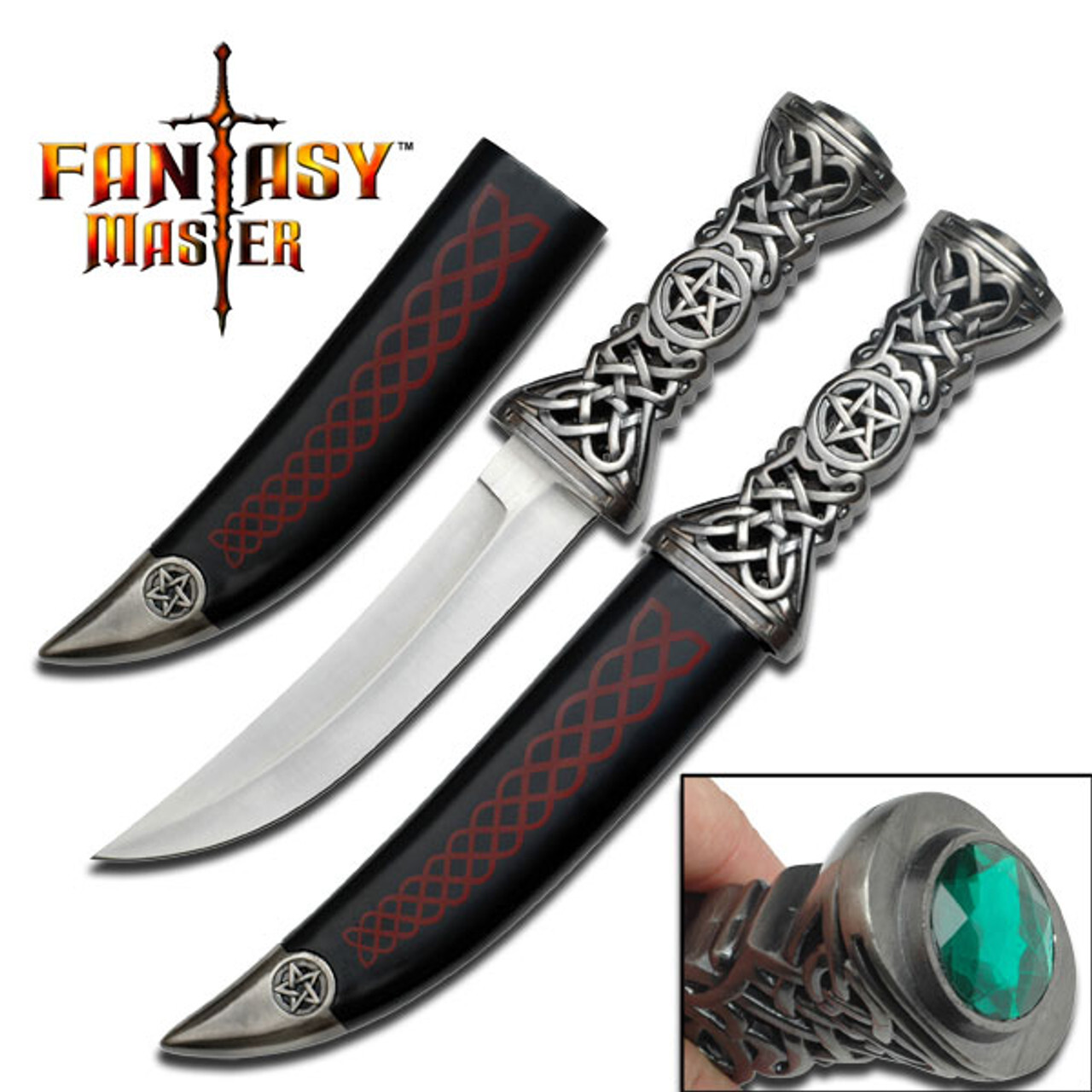 Fantasy Master FM-646 Fantasy Fixed Blade 12-Inch Overall