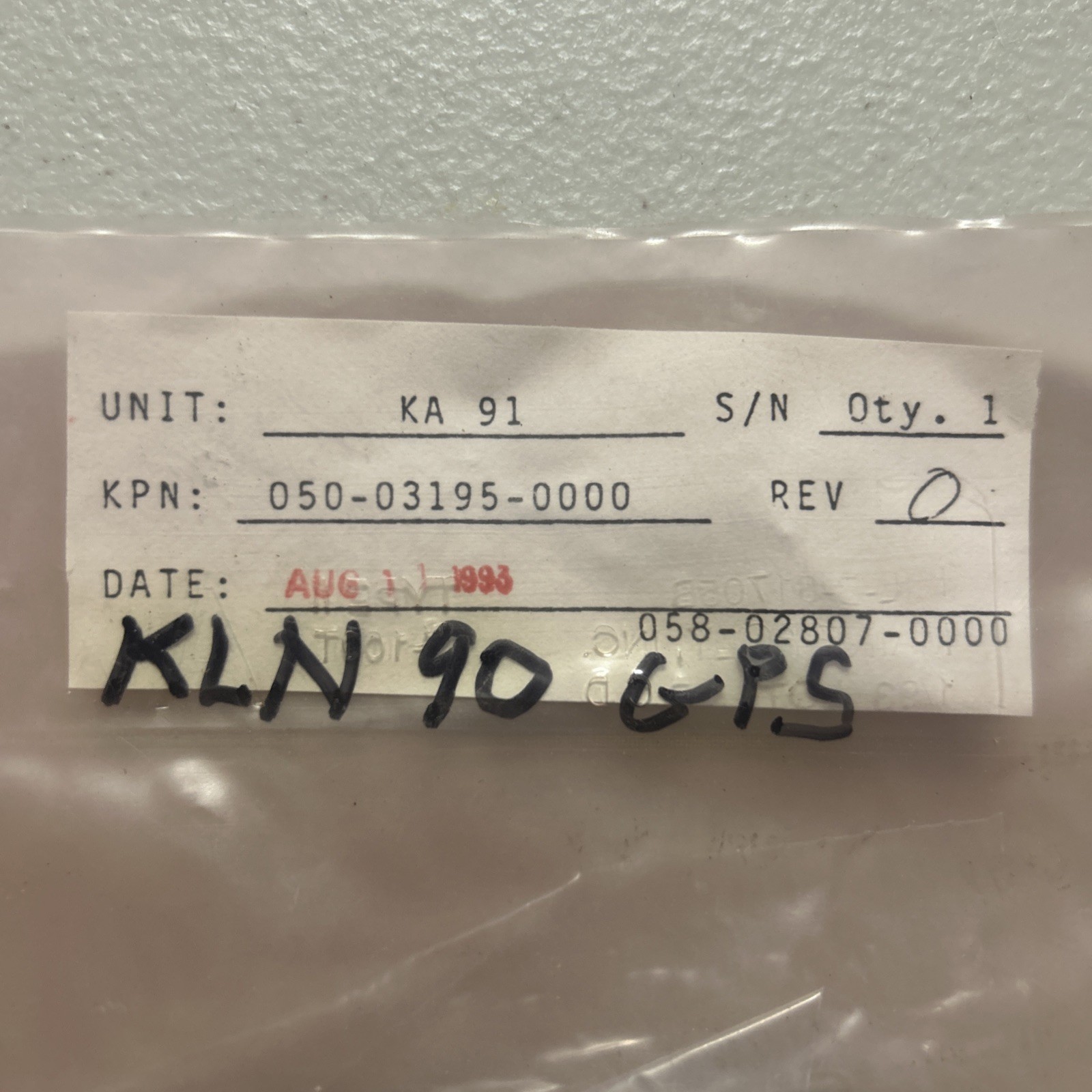 SEALED King KA-91 Install Kit 050-03195-0000