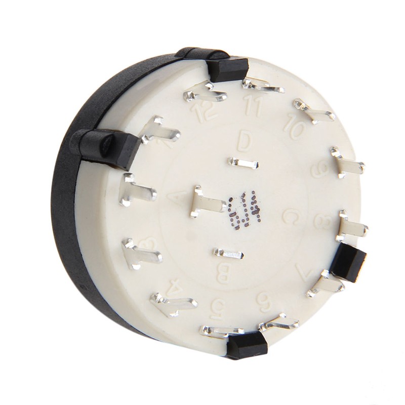 RS26 1 Poles Position 12 Selectable Band Rotary Channel Selector Switches