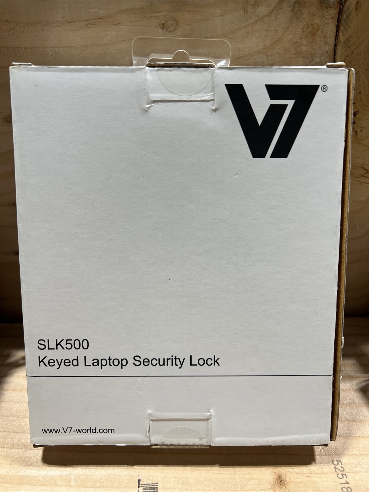 Open Box* V7 SLK500 Keyed Laptop Security Lock/Computer Lock