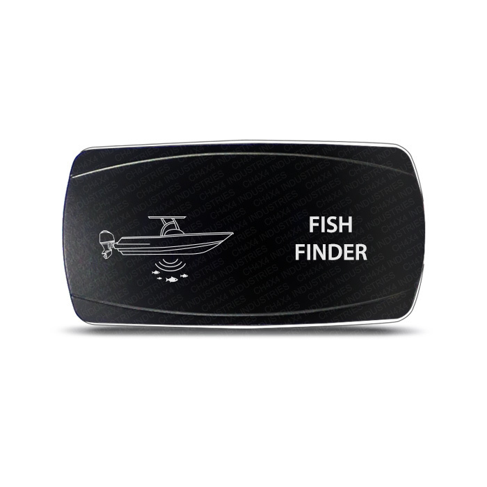 CH4X4 Marine Rocker Switch Fish Finder Symbol 1