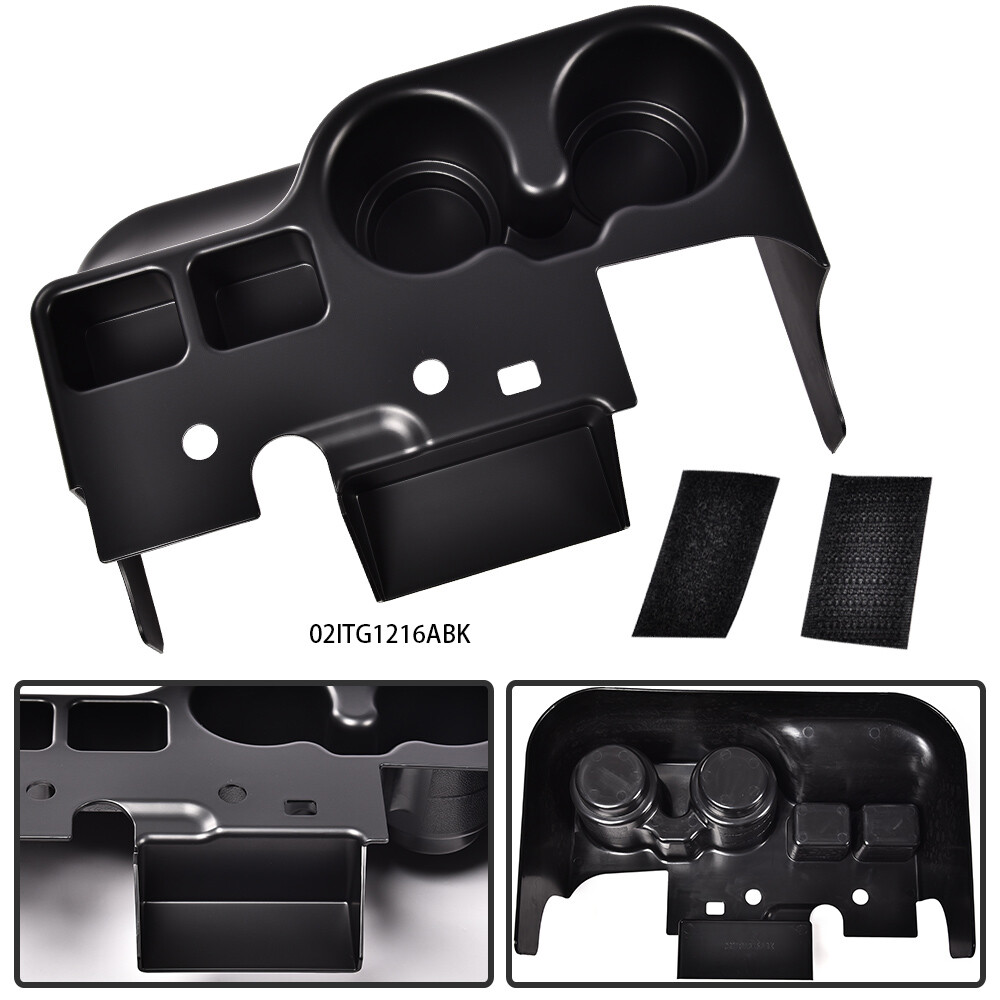 NEW CONSOLE CUP HOLDER FIT FOR 99-01 F-250 F-350 F-450 FORD SUPER DUTY TRUCK