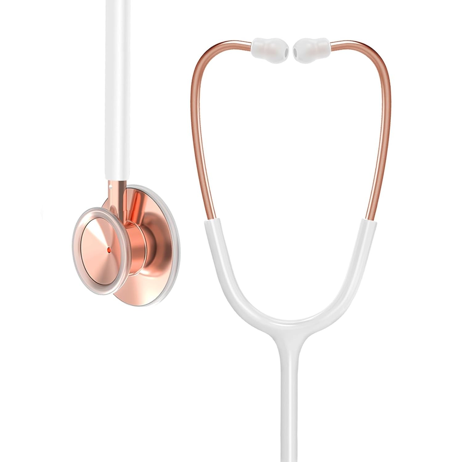 Single Head Medical Stethoscope for Doctor Nurse Nursing Student Burgundy Tube