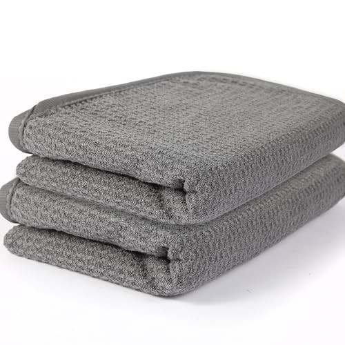 2 Pack Microfiber Car Towels,Car Drying Towel 22Inx32In,Waffle Weave 2-PACK