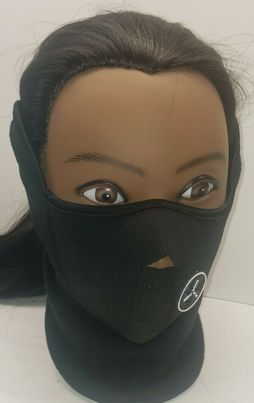 Face Mask Outdoor Cycling Winter Warm Half Face Mask Windproof Breathable New