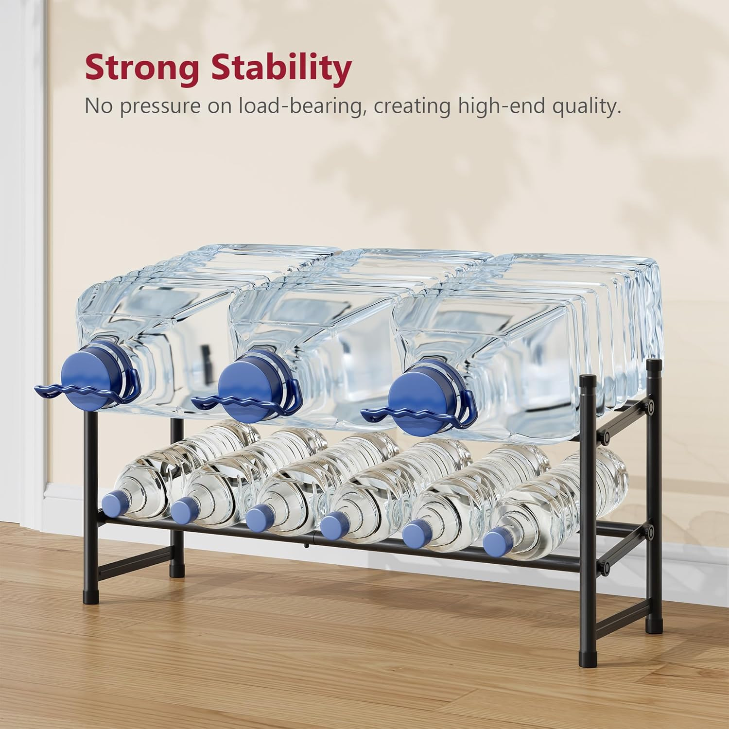 Expandable Shoe Rack for Closet 2 Tier, 28“-41“ Adjustable & Stackable Shoe Shel