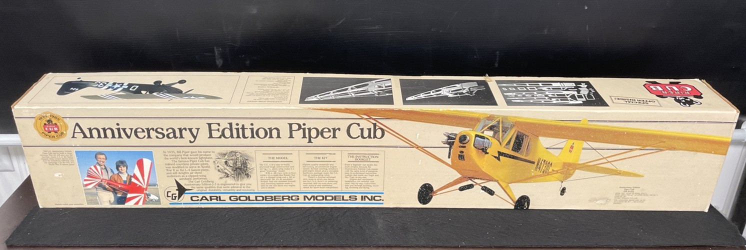 Piper Cub Anniversary Edition Carl Goldberg Kit K-63
