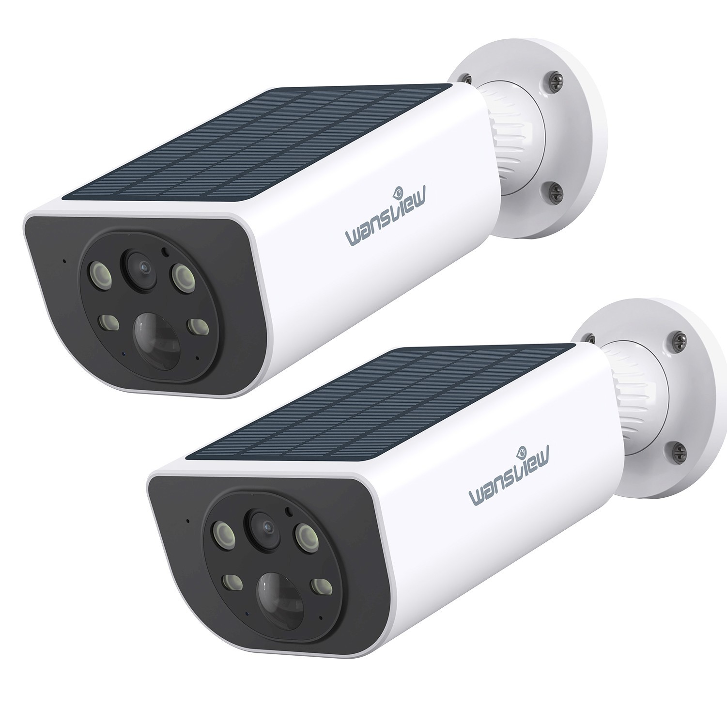 Wansview Solar Battery Powered Wireless Security Camera System Outdoor Home Wifi