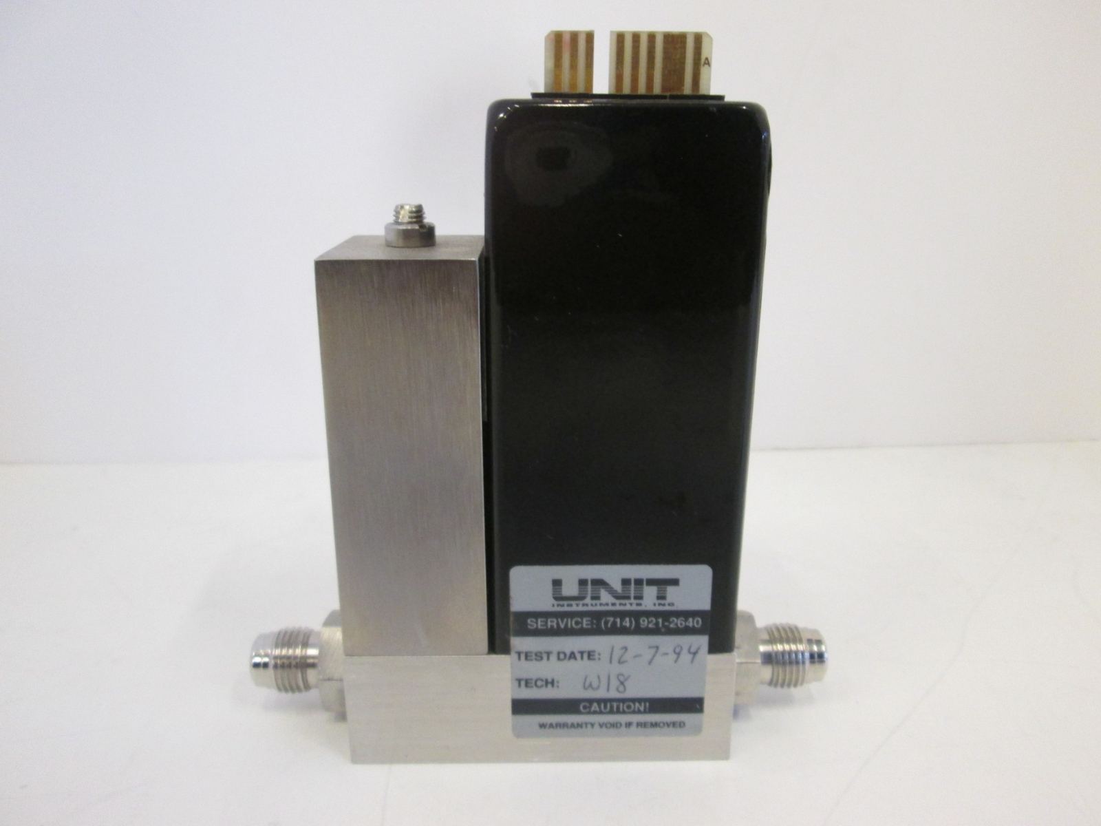Unit Instruments, UFC-1100A, Mass Flow Controller, 10 SLM, Ar, Used