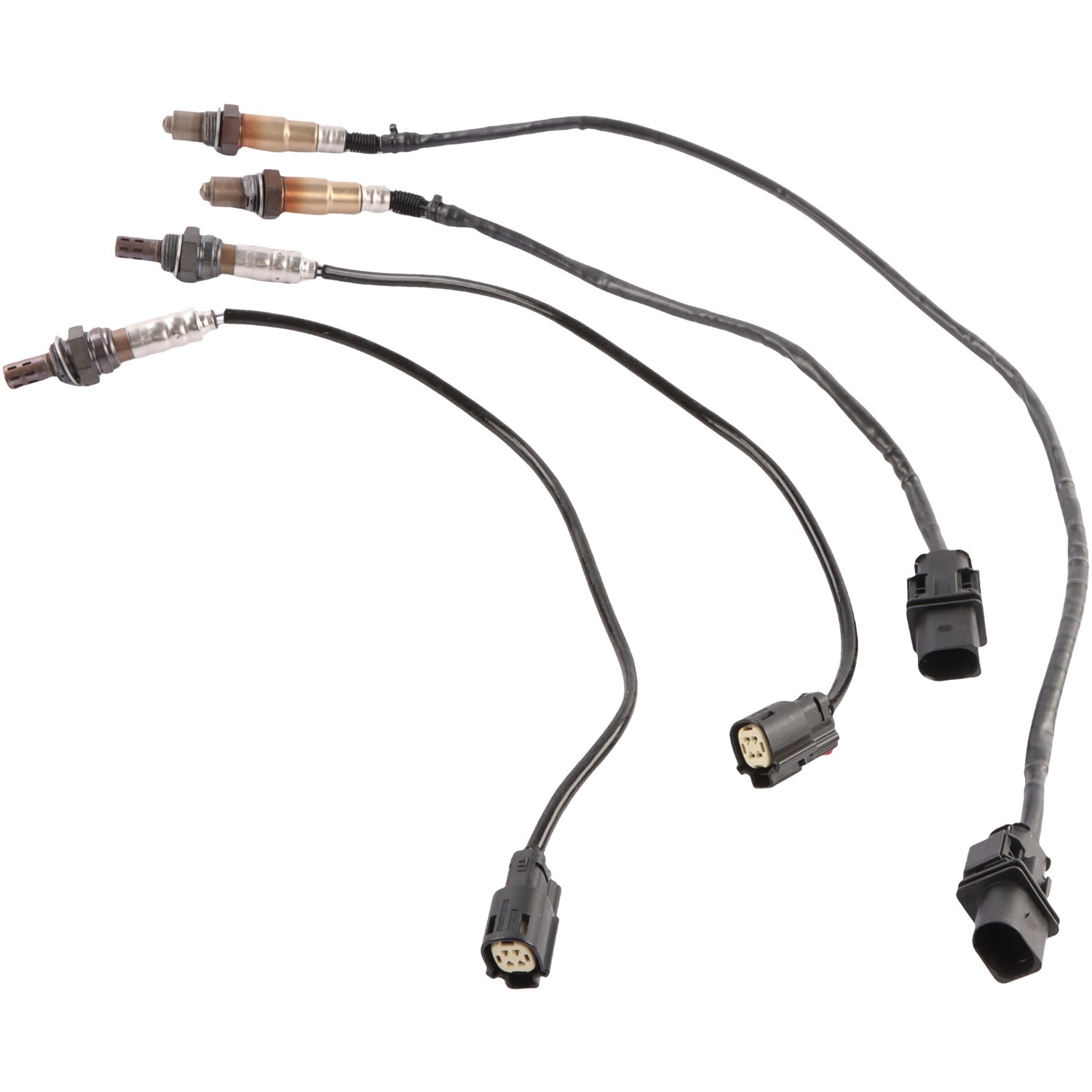 4pc Oxygen Sensor Up+Downstream for Ford F-150 3.5L V6 Turbo 2011 2012 2013 2014