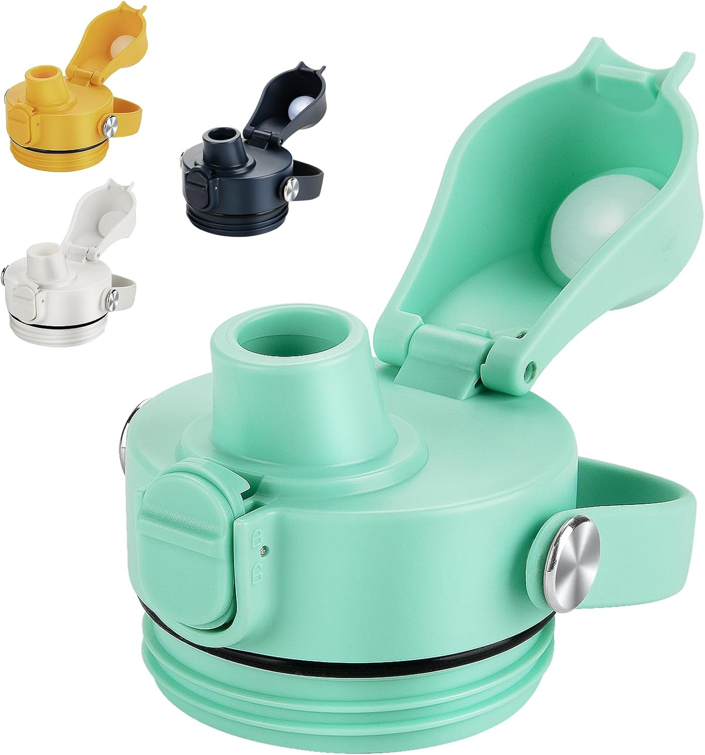 Spout Lid for YETI Rambler Bottle, BPA Free, Ideal Chug Cap for YETI, Fits 18 26
