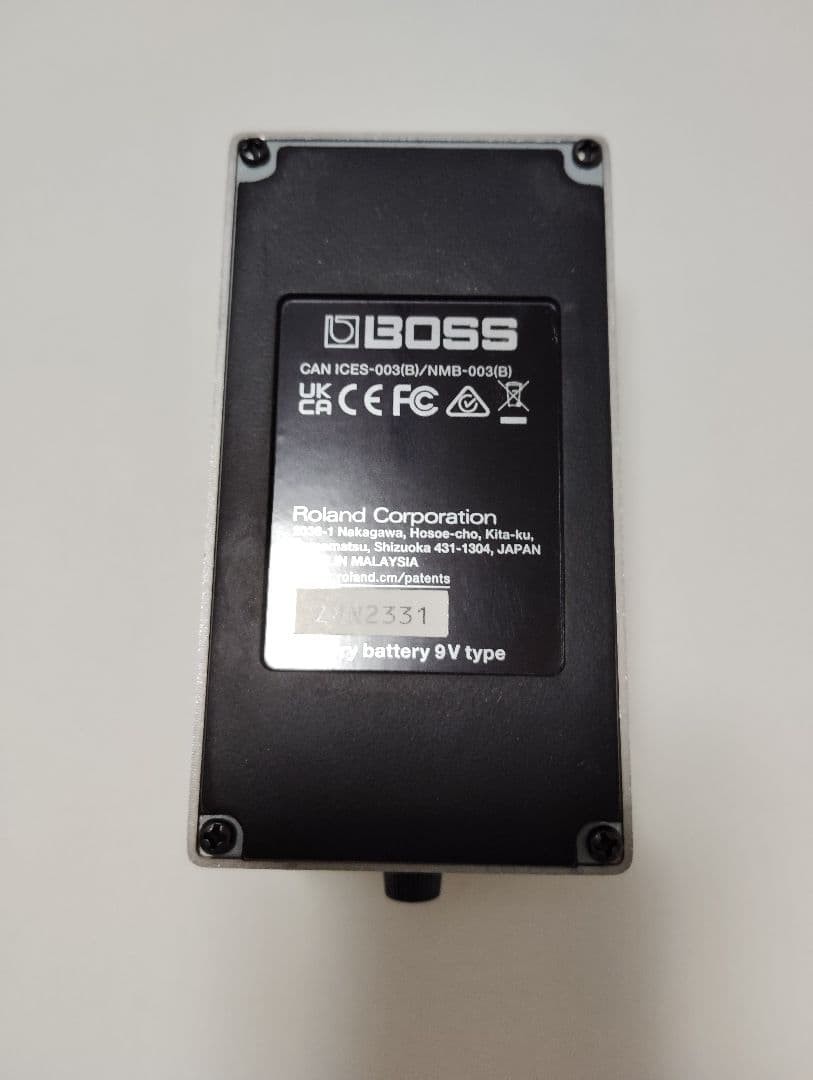 BOSS Compact Effects Operation confirmed Used JAPAN