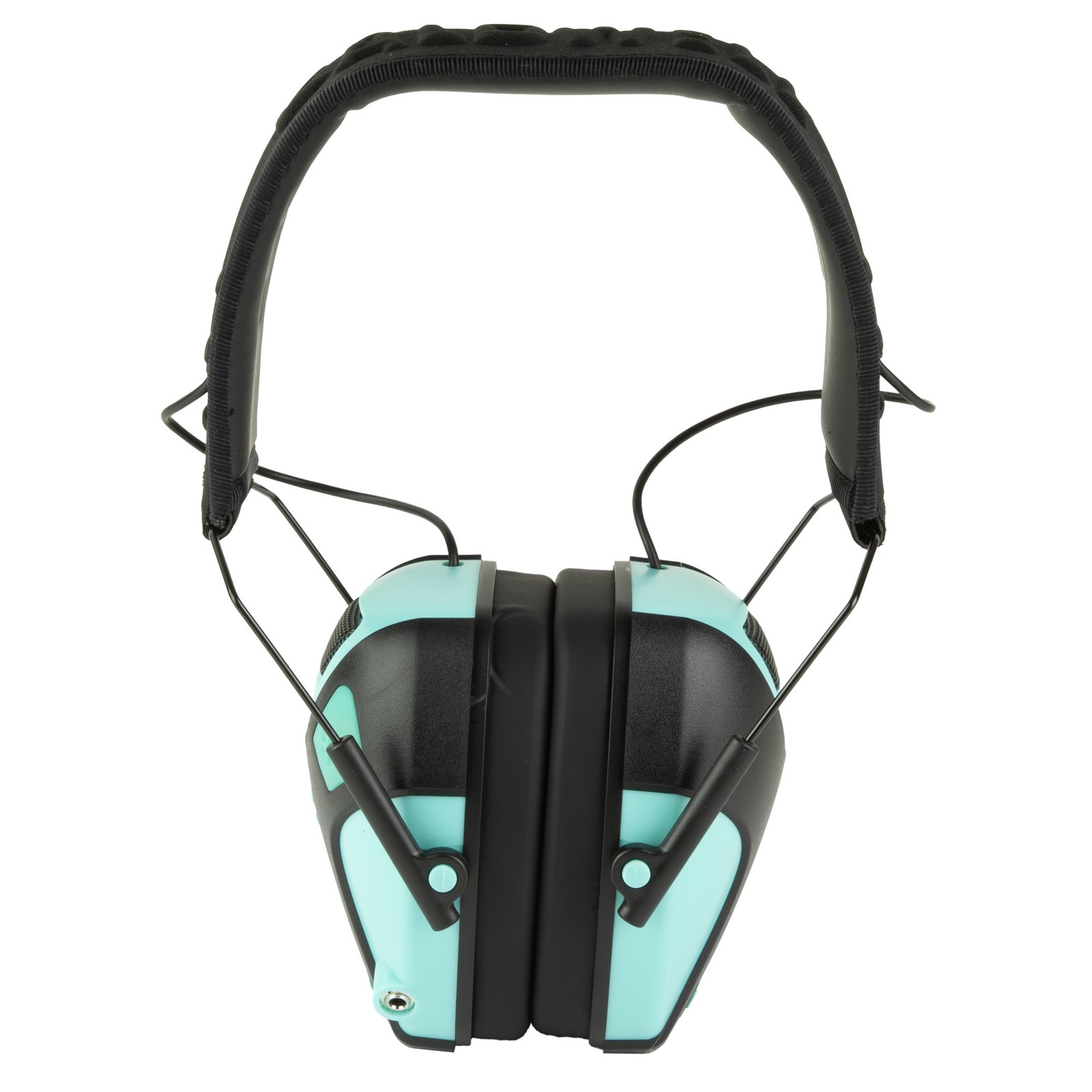 Caldwell E-Max Electronic Earmuff Hearing Protection 23NRR Slim Profile Aqua Blu