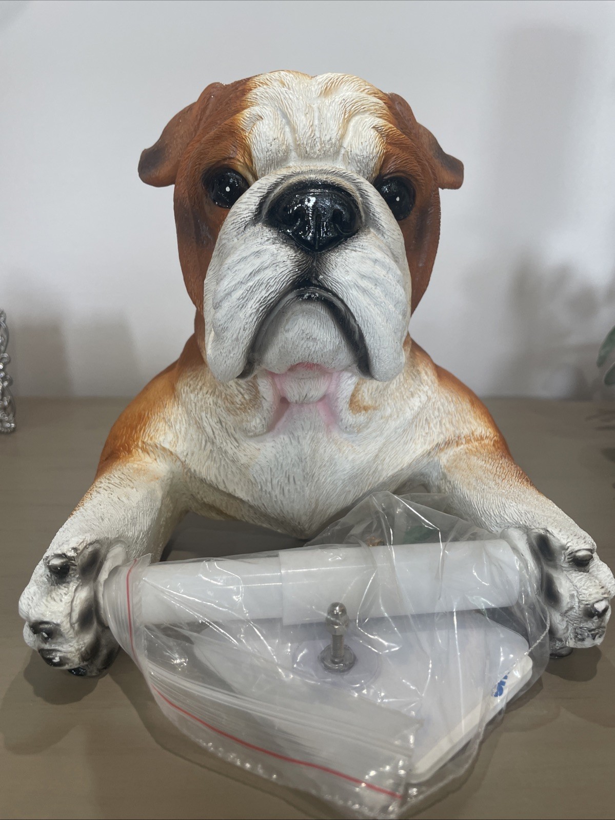 Bulldogs Toilet Paper Holder