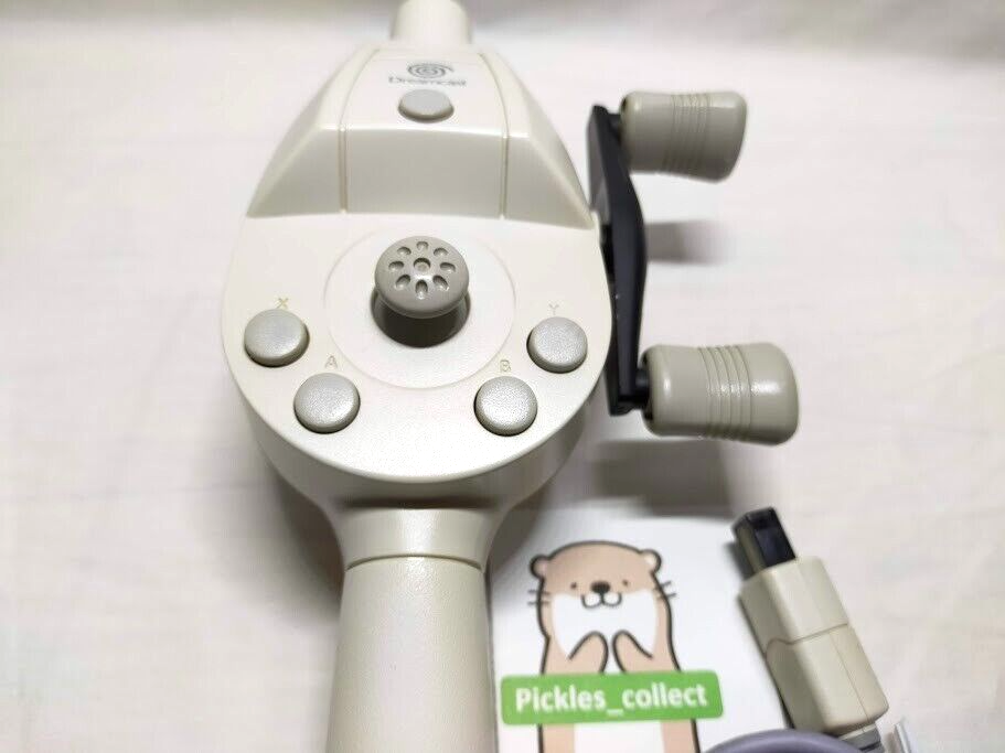 SEGA Dreamcast Fishing Rod Controller HKT-8700 Controller Only Tested