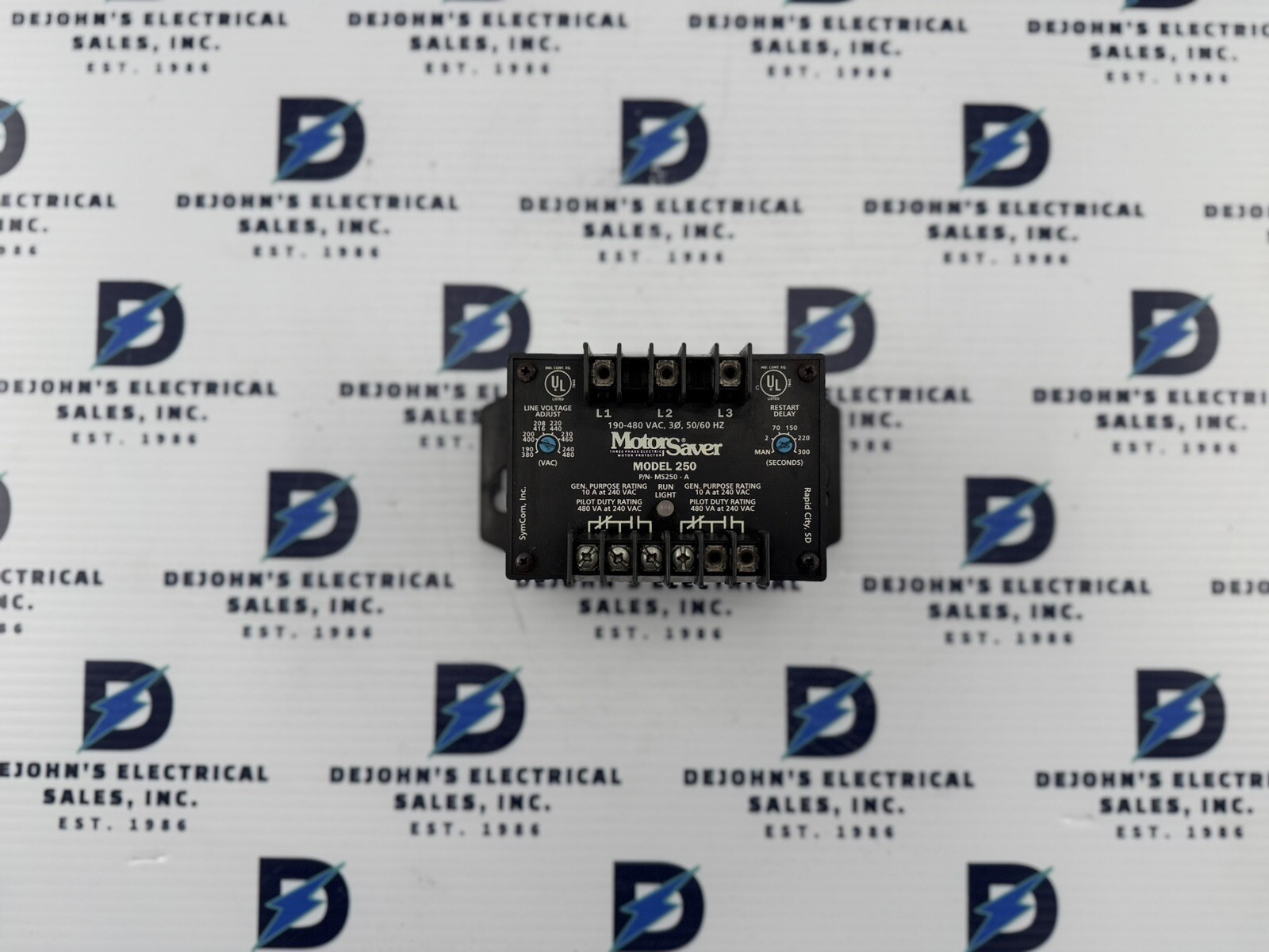 MOTOR SAVER MODEL 250 MS250-A 480VAC 50/60Hz